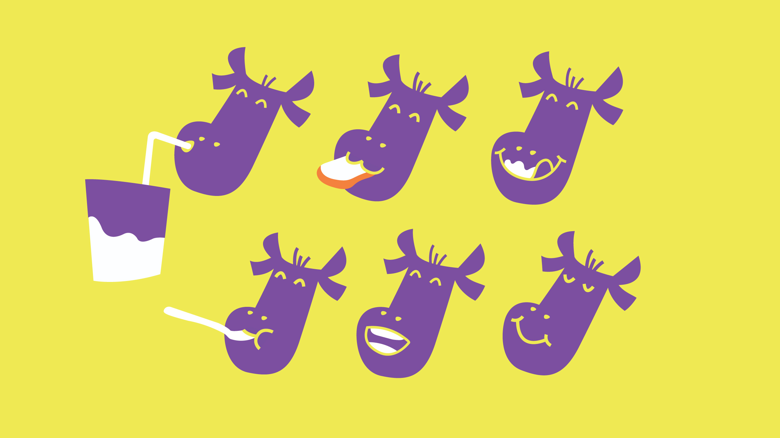 Можноко | Упаковка безлактозной продукции — Изображение №2 — Брендинг, Иллюстрация на Dprofile