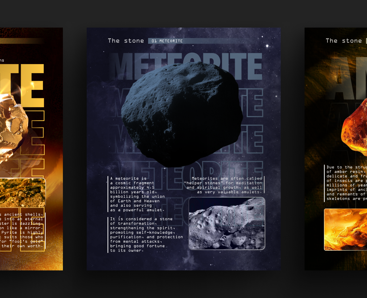 Постеры камней — Графика на Dprofile