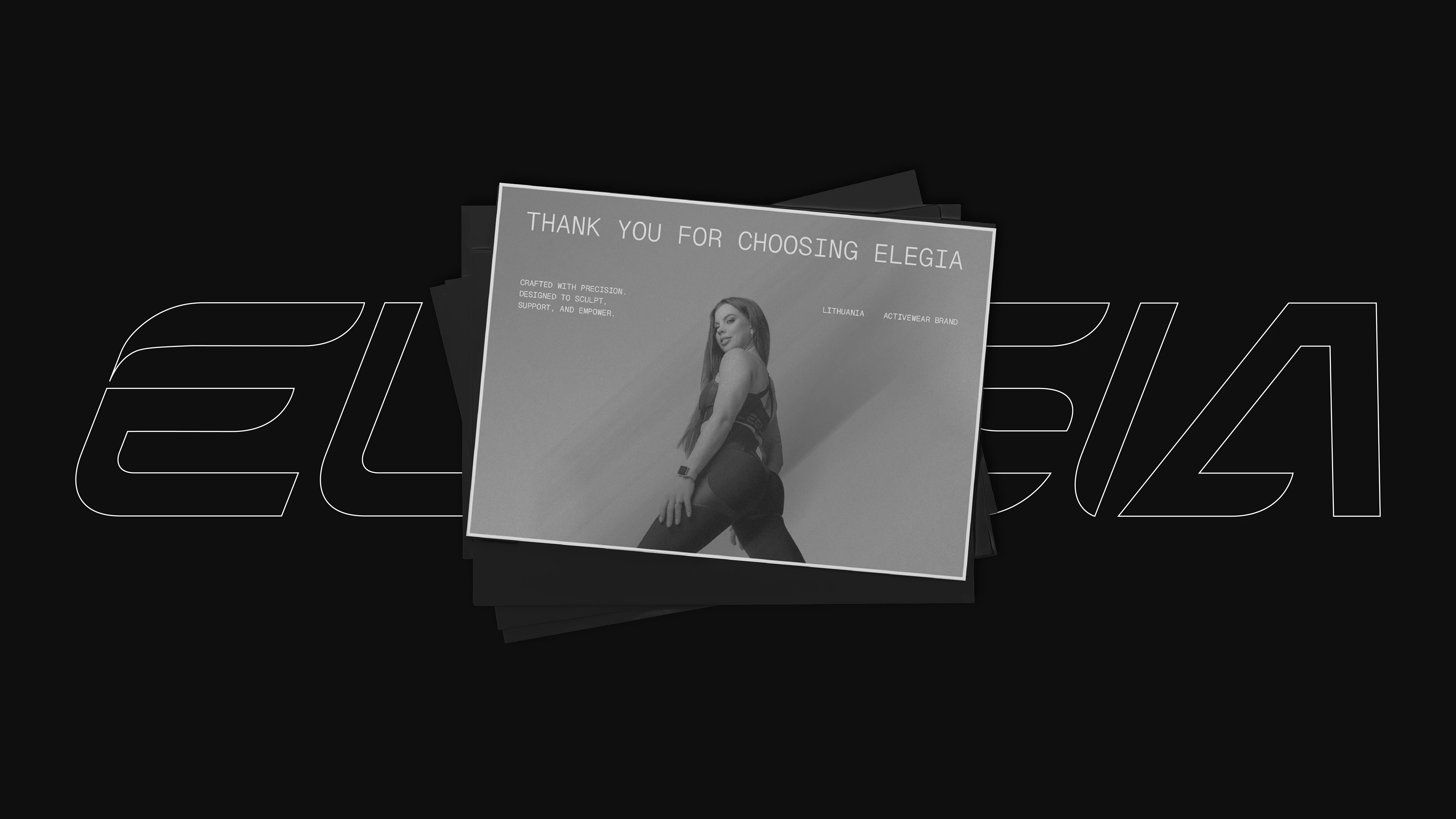 Elegia / Activewear Brand Identity — Изображение №9 — Брендинг на Dprofile