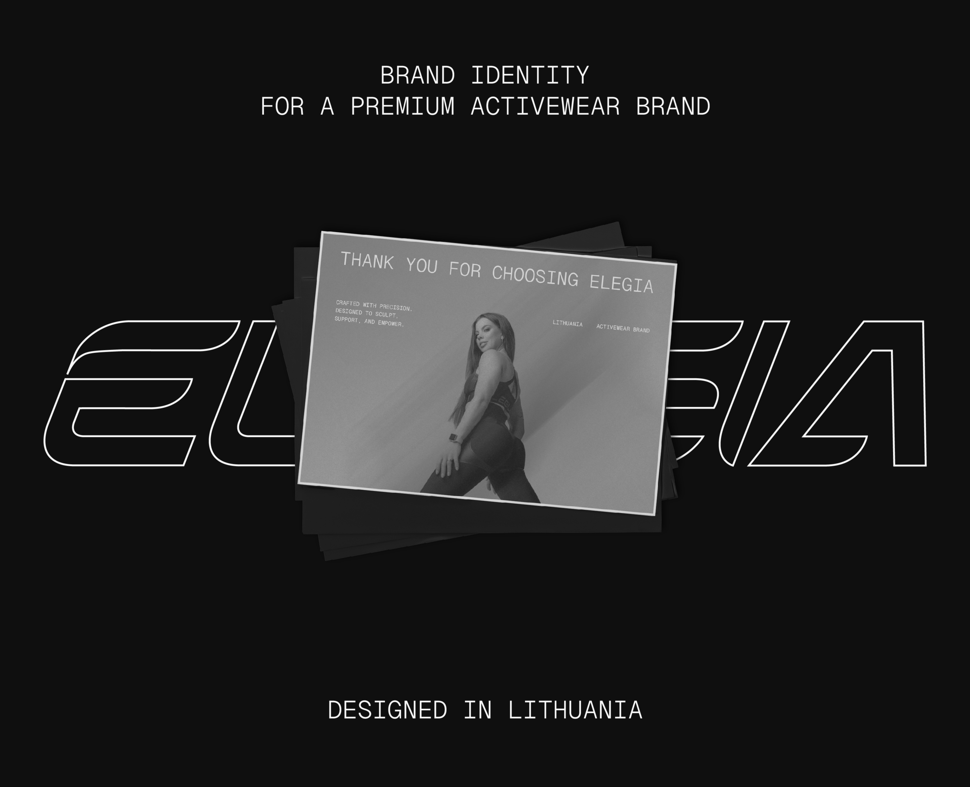Elegia / Activewear Brand Identity на Dprofile