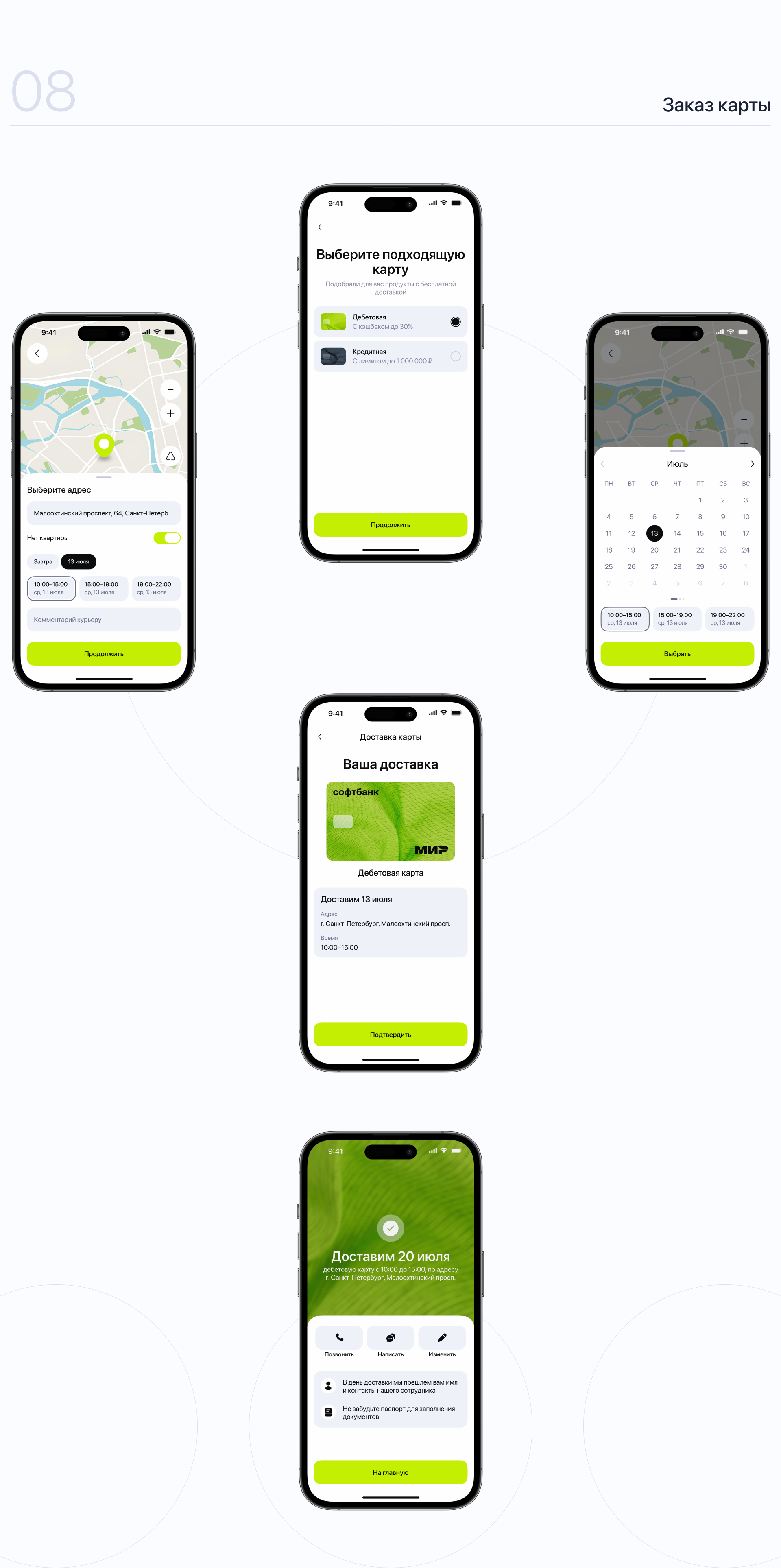 СОФТБАНК | Мобильное приложение — Изображение №15 — Интерфейсы на Dprofile