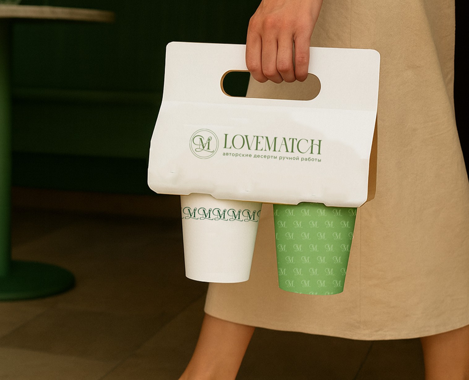 Фирменный стиль для бренда авторских десертов на Dprofile