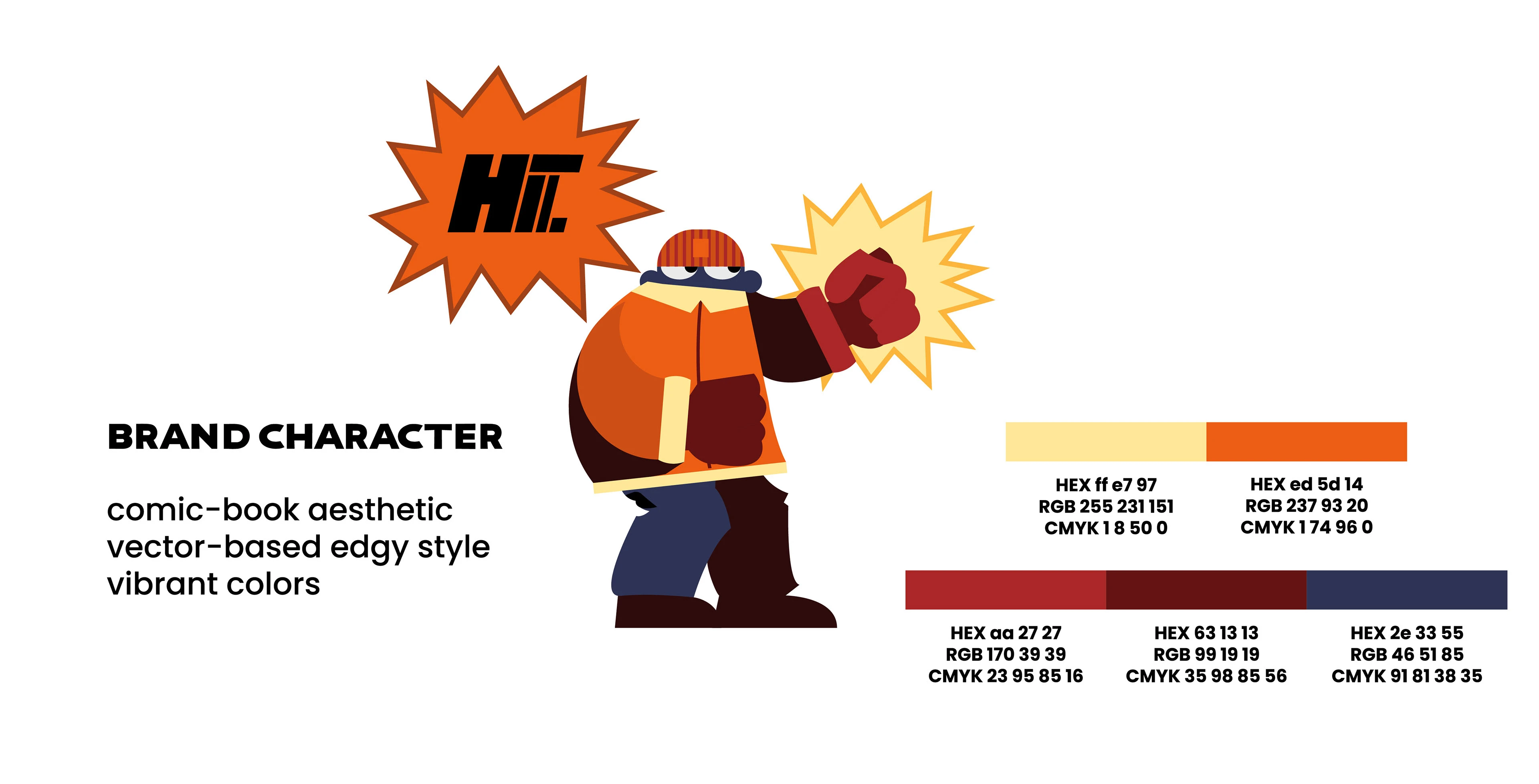BOXING BRAND "HIT" — Изображение №10 — Брендинг на Dprofile