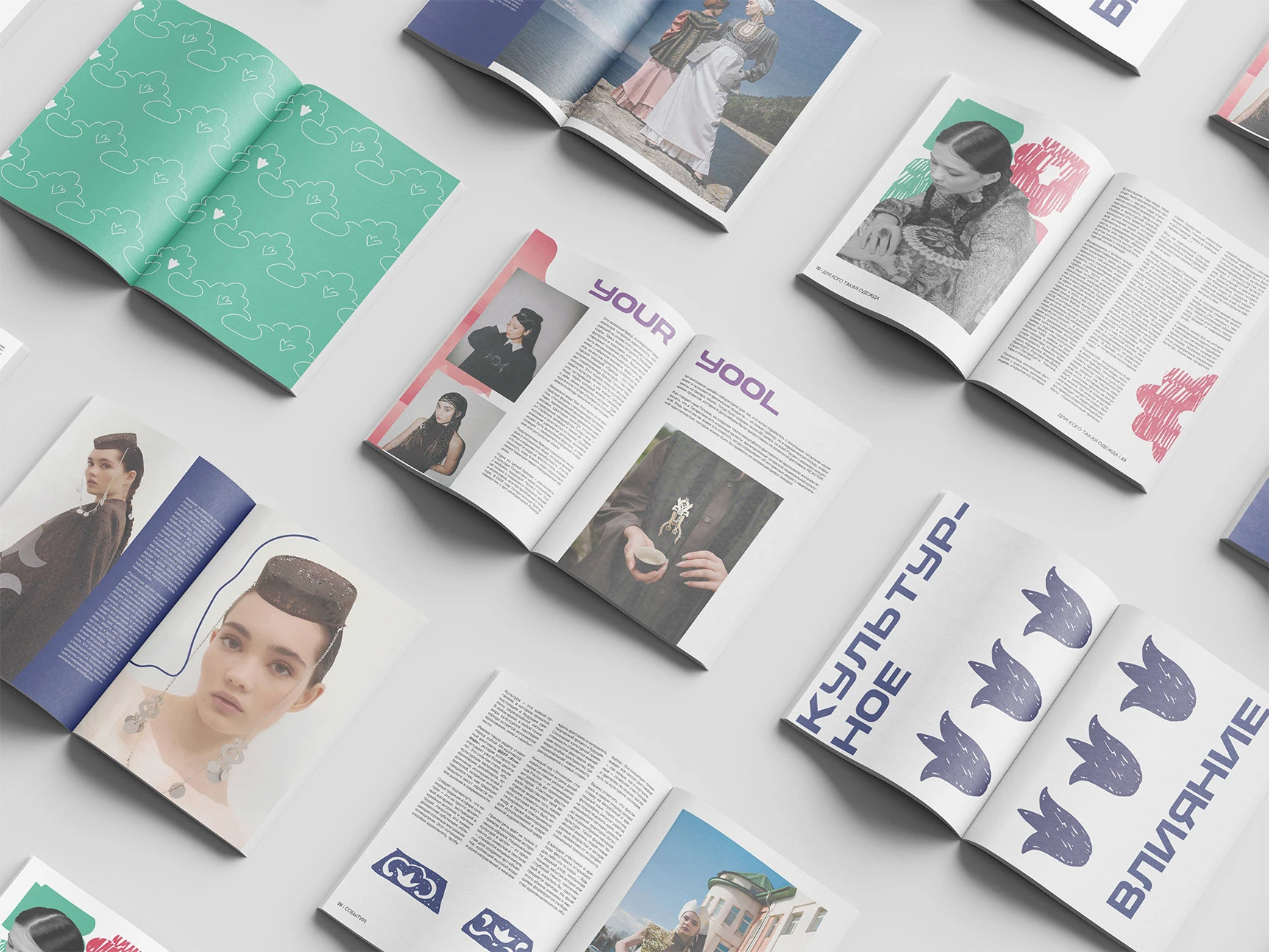 РАЗРАБОТКА ЖУРНАЛА | MAGAZINE DESIGN — Изображение №7 — Брендинг, Графика на Dprofile