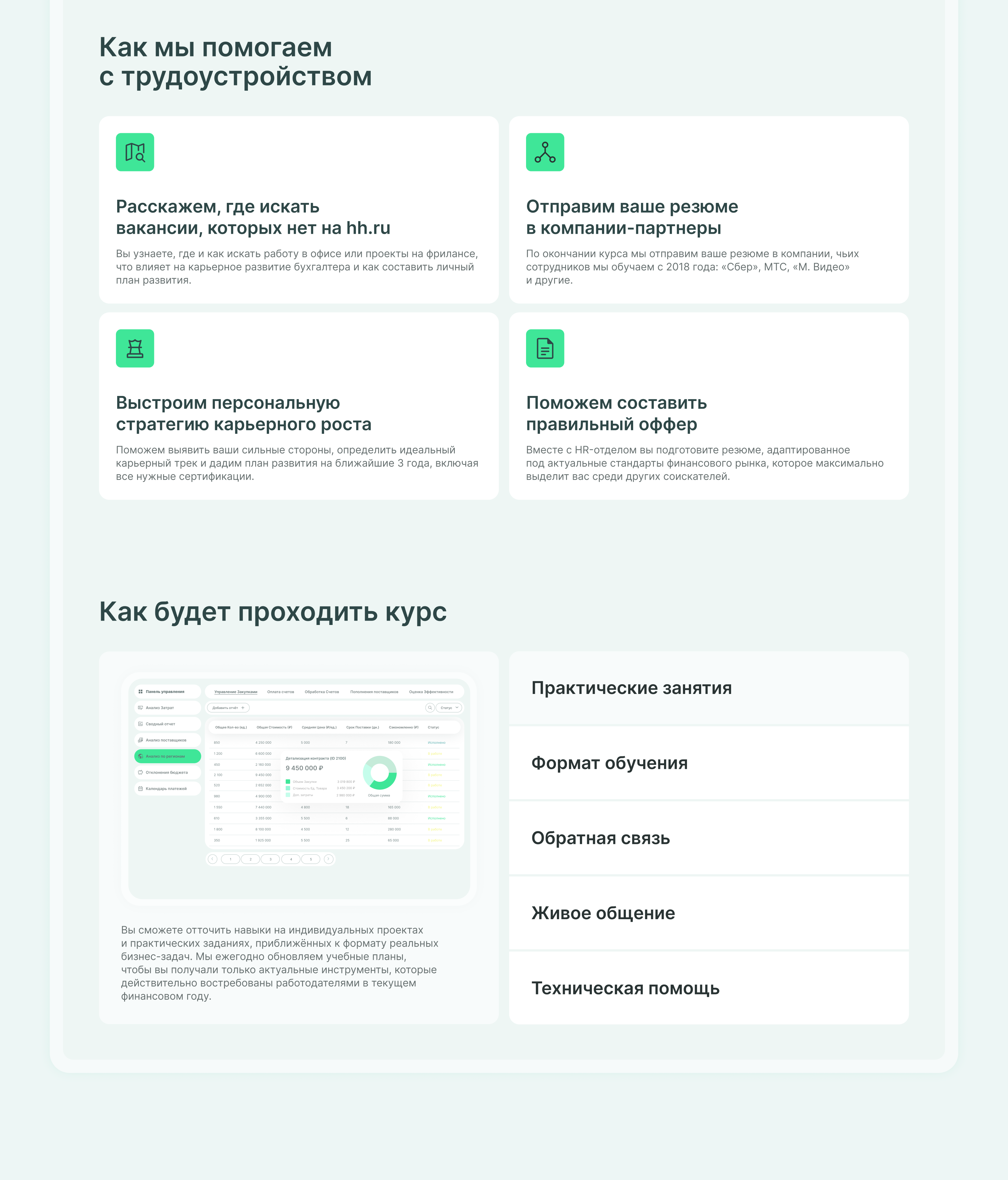Лендинг для образовательной платформы — Изображение №4 — Интерфейсы на Dprofile