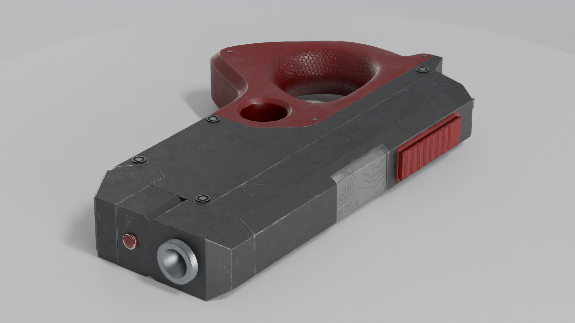 CyberPunk Pistol — Изображение №2 — 3D на Dprofile