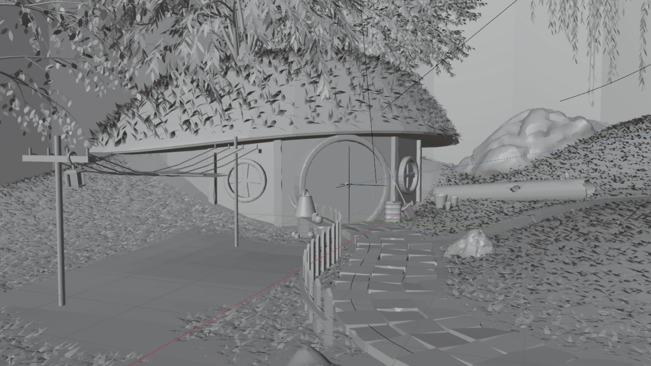 Concept of locations and game assets. — Изображение №11 — 3D на Dprofile