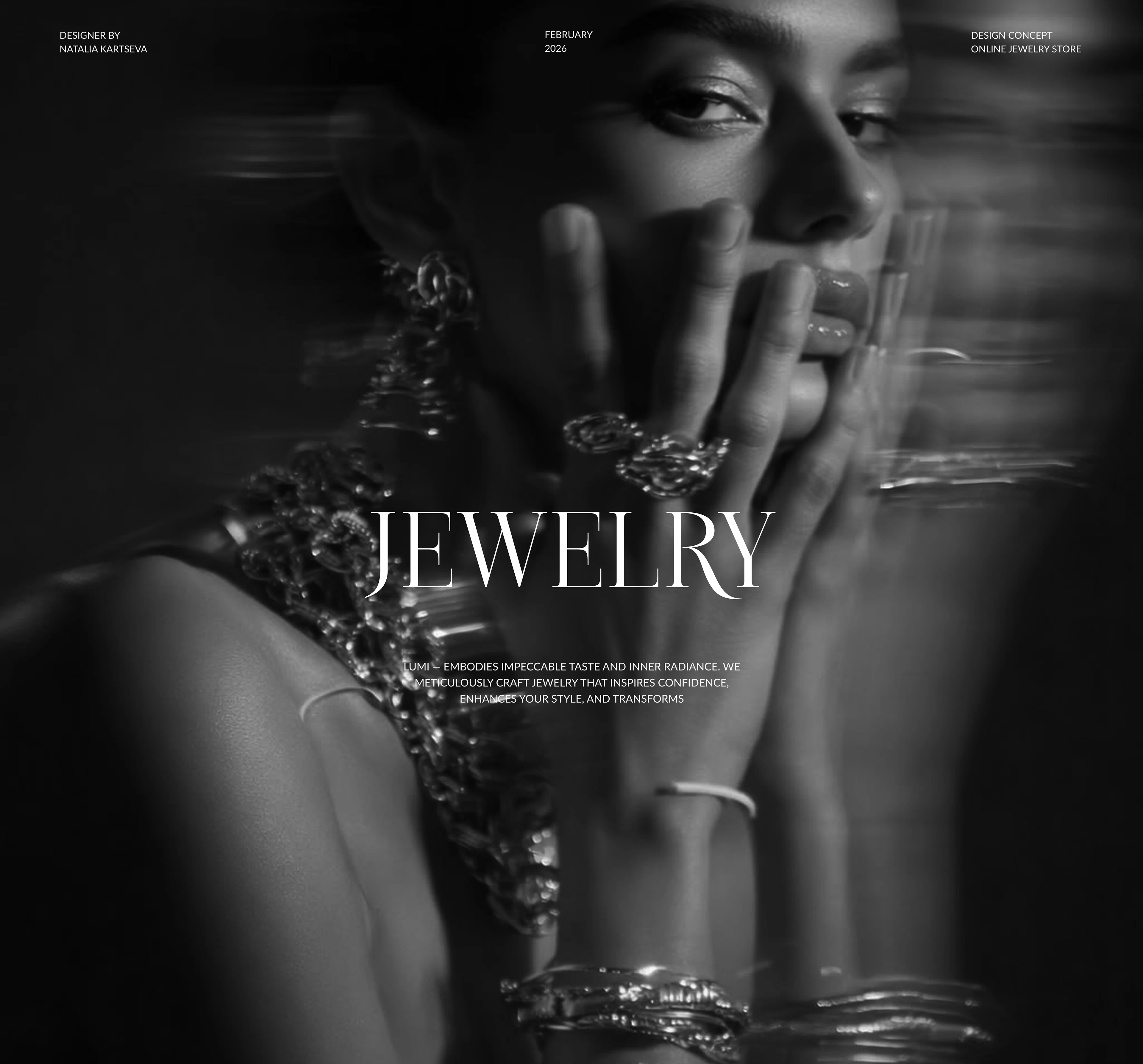 Lumi - jewelry store — Изображение №1 — Интерфейсы на Dprofile