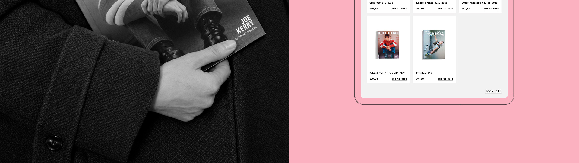 Do you read me?! Интернет-магазин книг и журналов — Изображение №5 — Интерфейсы на Dprofile
