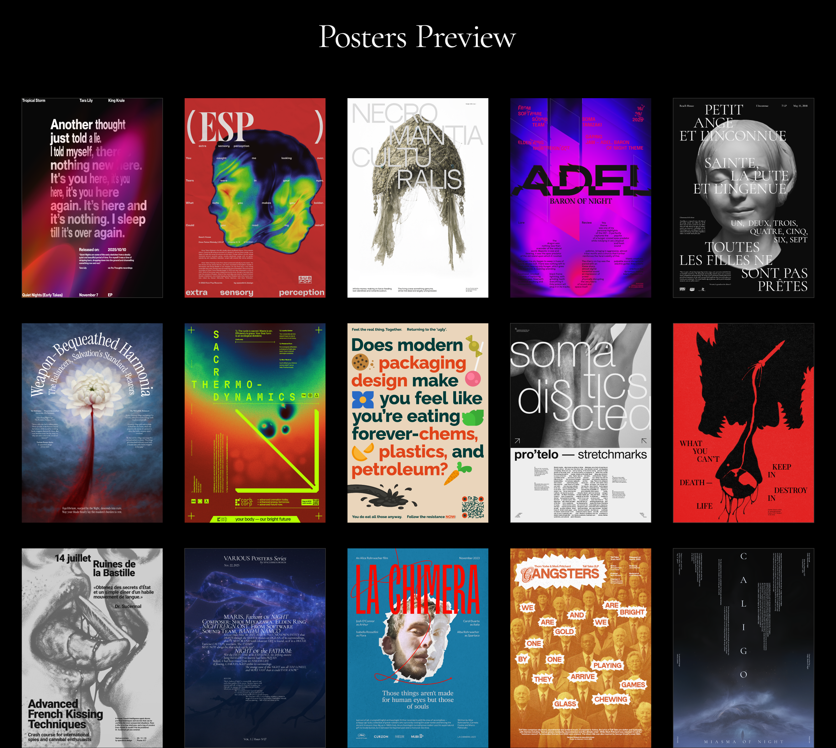 Various Posters series — Vol. I — Изображение №3 — Иллюстрация, Графика на Dprofile