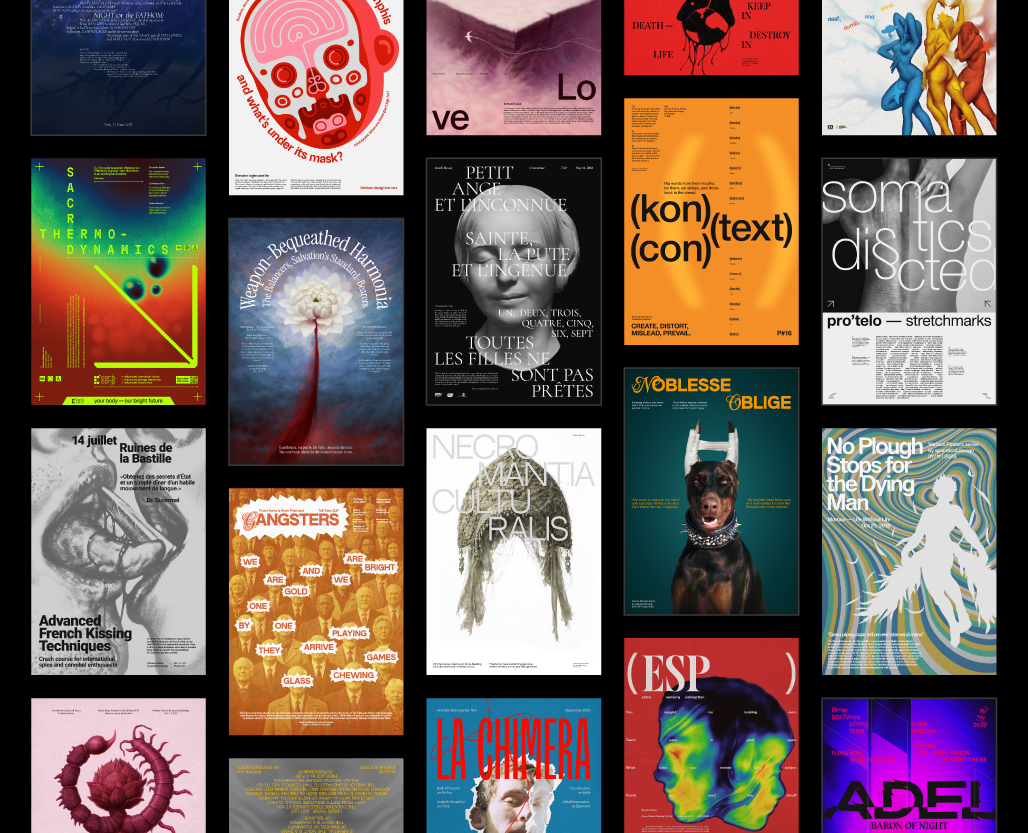 Various Posters series — Vol. I — Иллюстрация, Графика на Dprofile