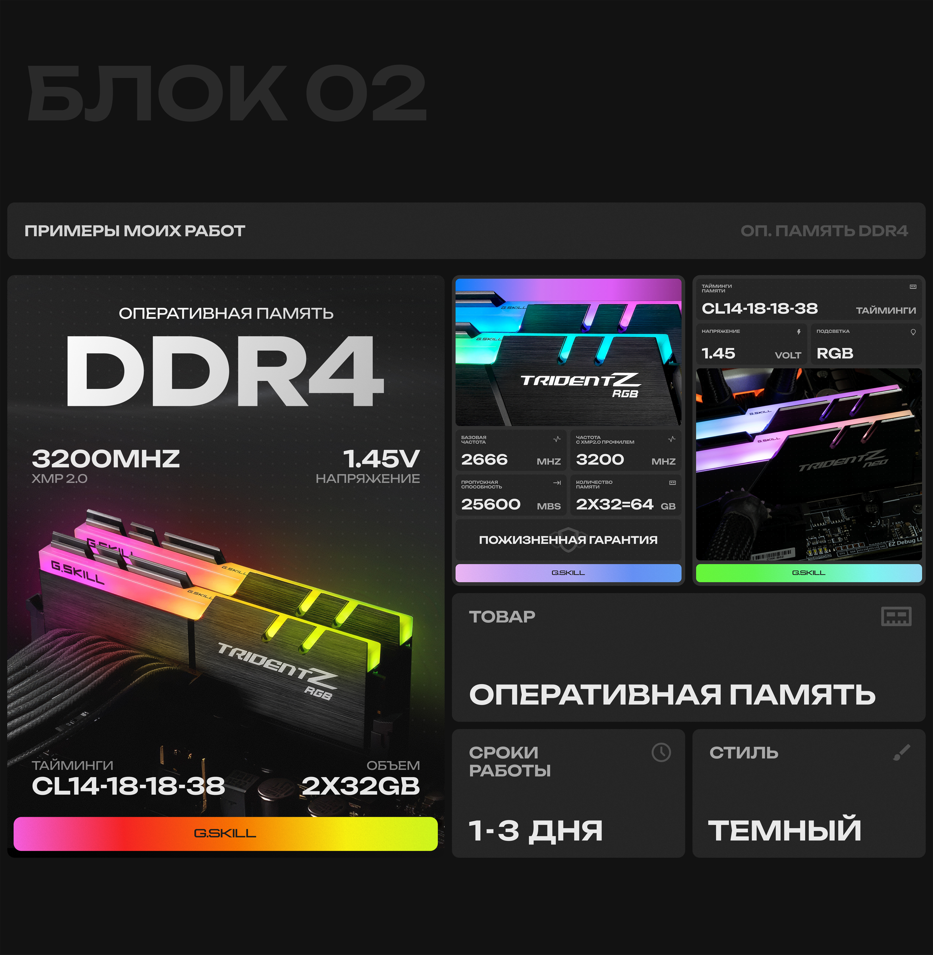 Инфографика для маркетплейсов | Дизайн карточек — Изображение №2 — Маркетинг на Dprofile