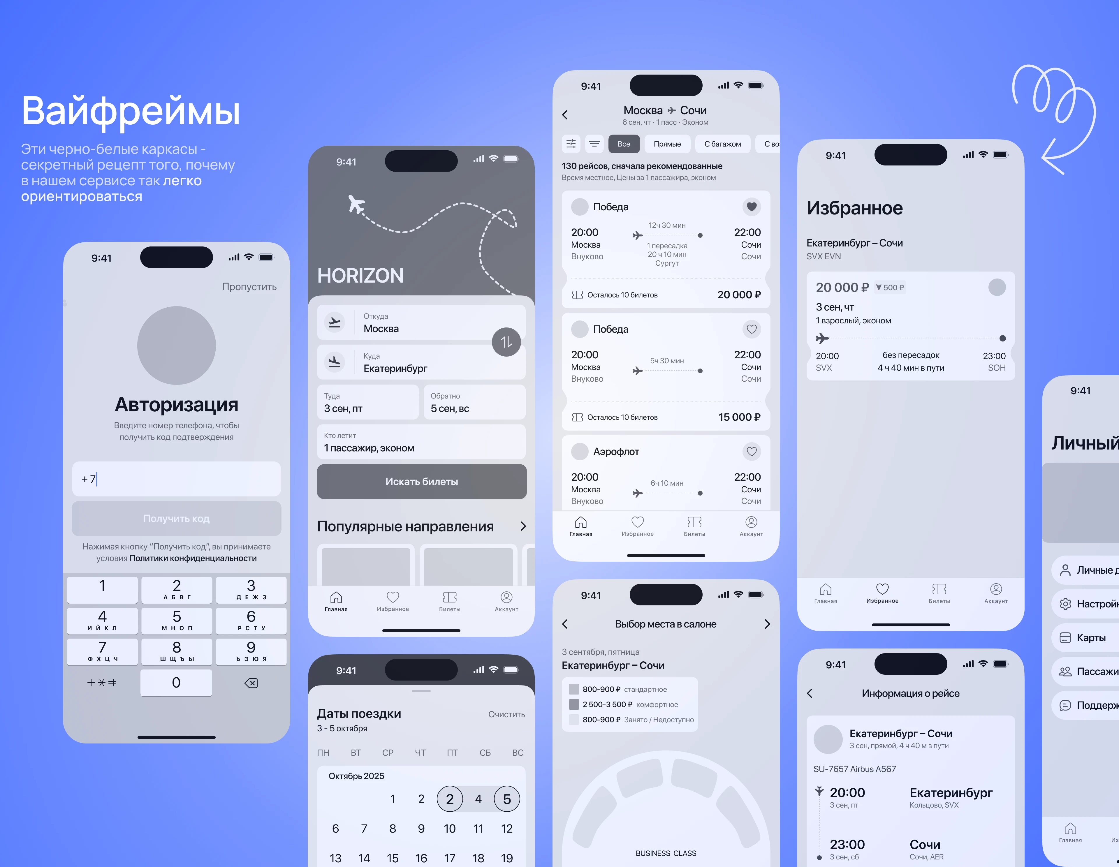 HORIZON | Дизайн мобильного приложения — Изображение №10 — Интерфейсы на Dprofile