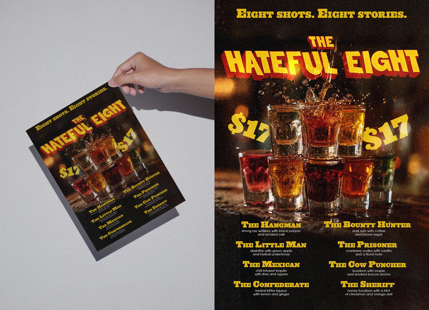 Quentin’s Party /Conceptual Identity for a Themed Event — Изображение №6 — Брендинг, Графика на Dprofile