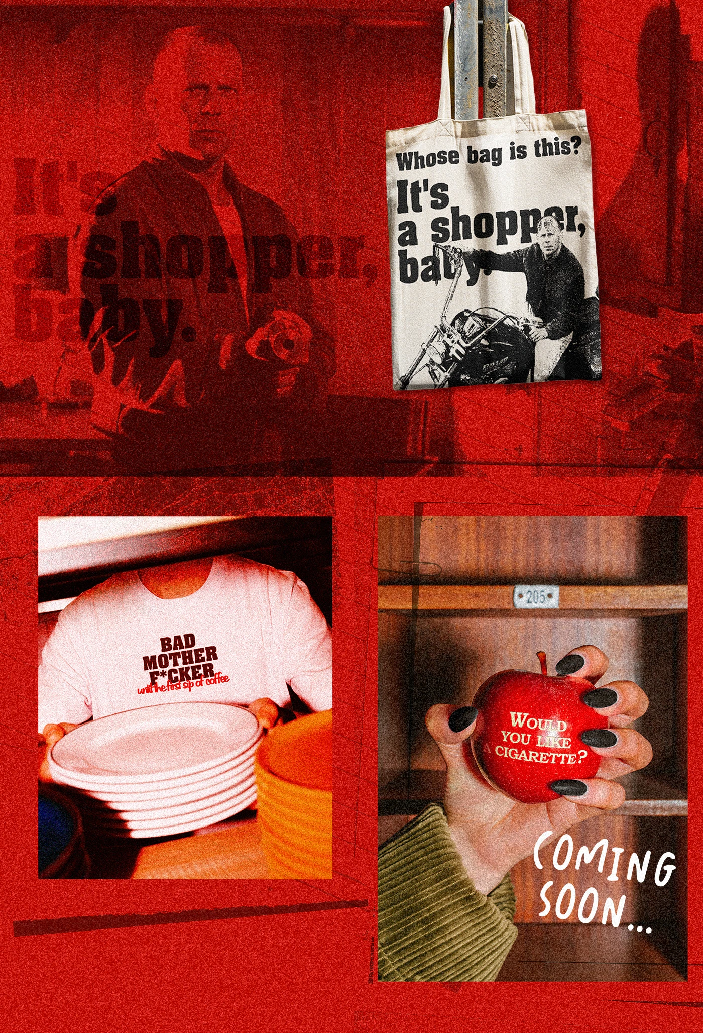 Quentin’s Party /Conceptual Identity for a Themed Event — Изображение №10 — Брендинг, Графика на Dprofile