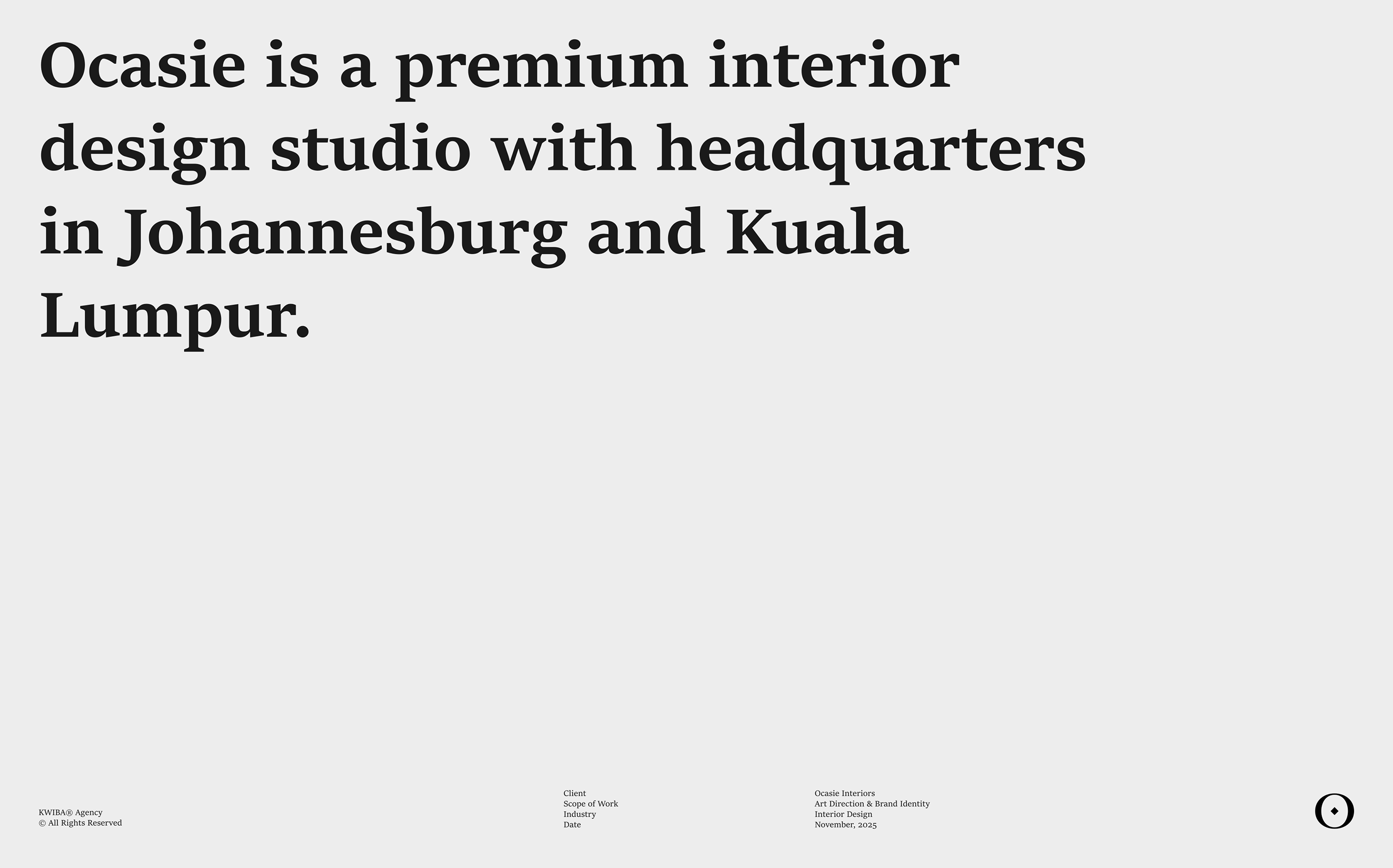 Ocasie™ — Изображение №5 — Брендинг, Графика на Dprofile