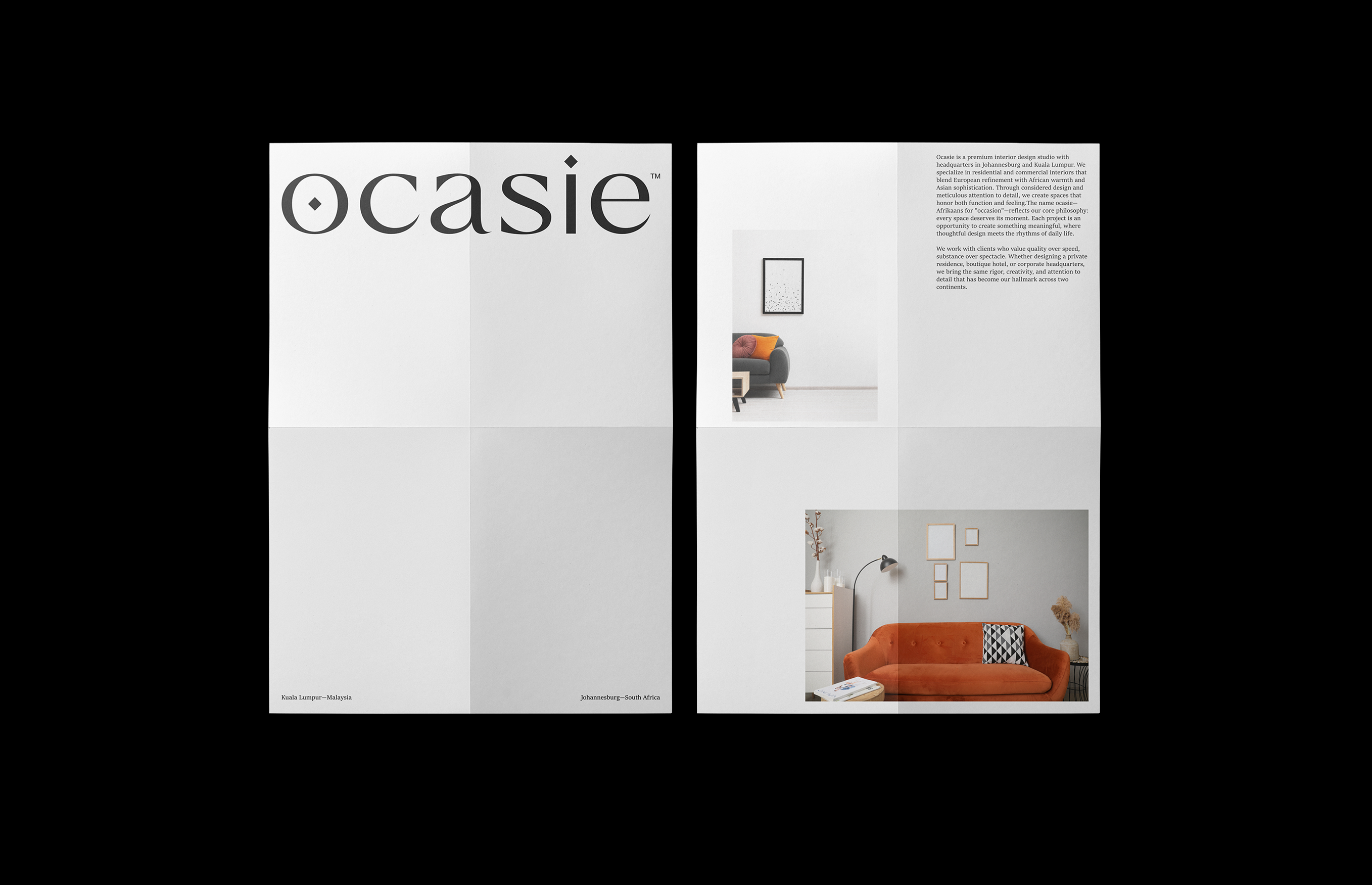 Ocasie™ — Изображение №2 — Брендинг, Графика на Dprofile