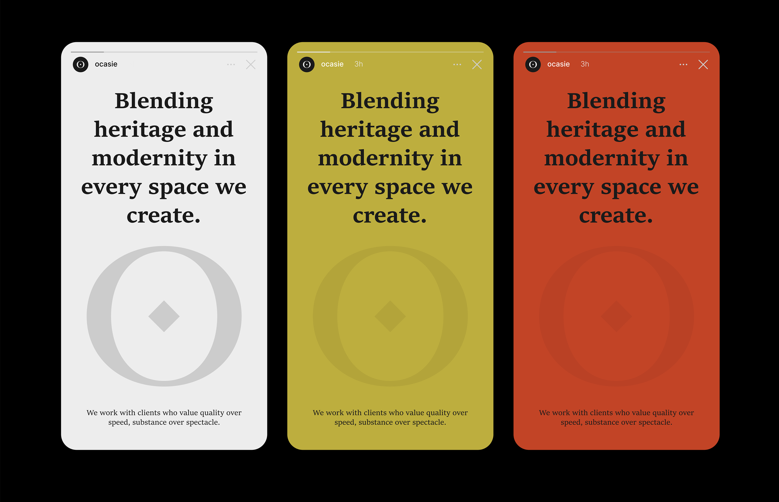 Ocasie™ — Изображение №11 — Брендинг, Графика на Dprofile