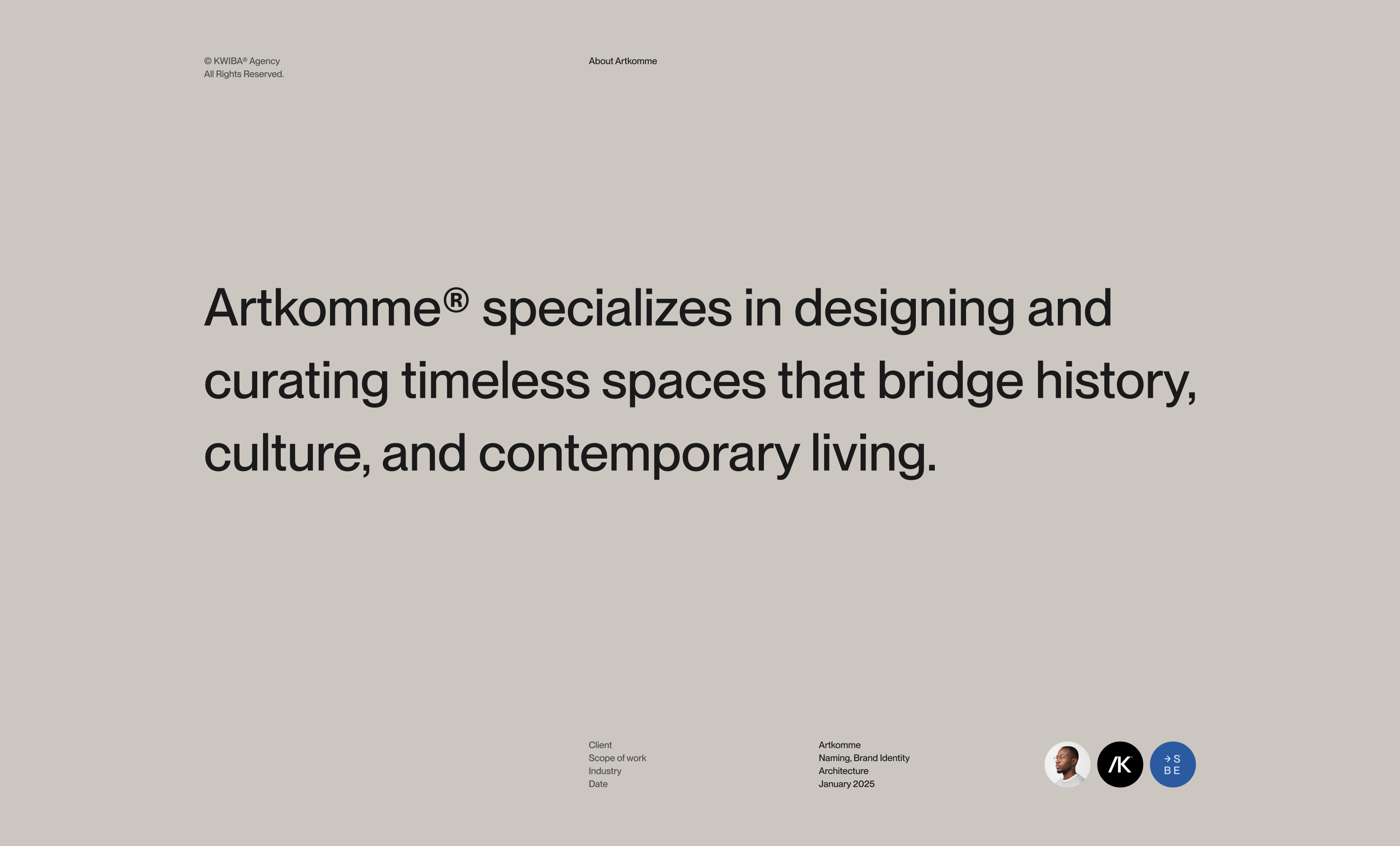 Artkomme — Изображение №2 — Брендинг на Dprofile