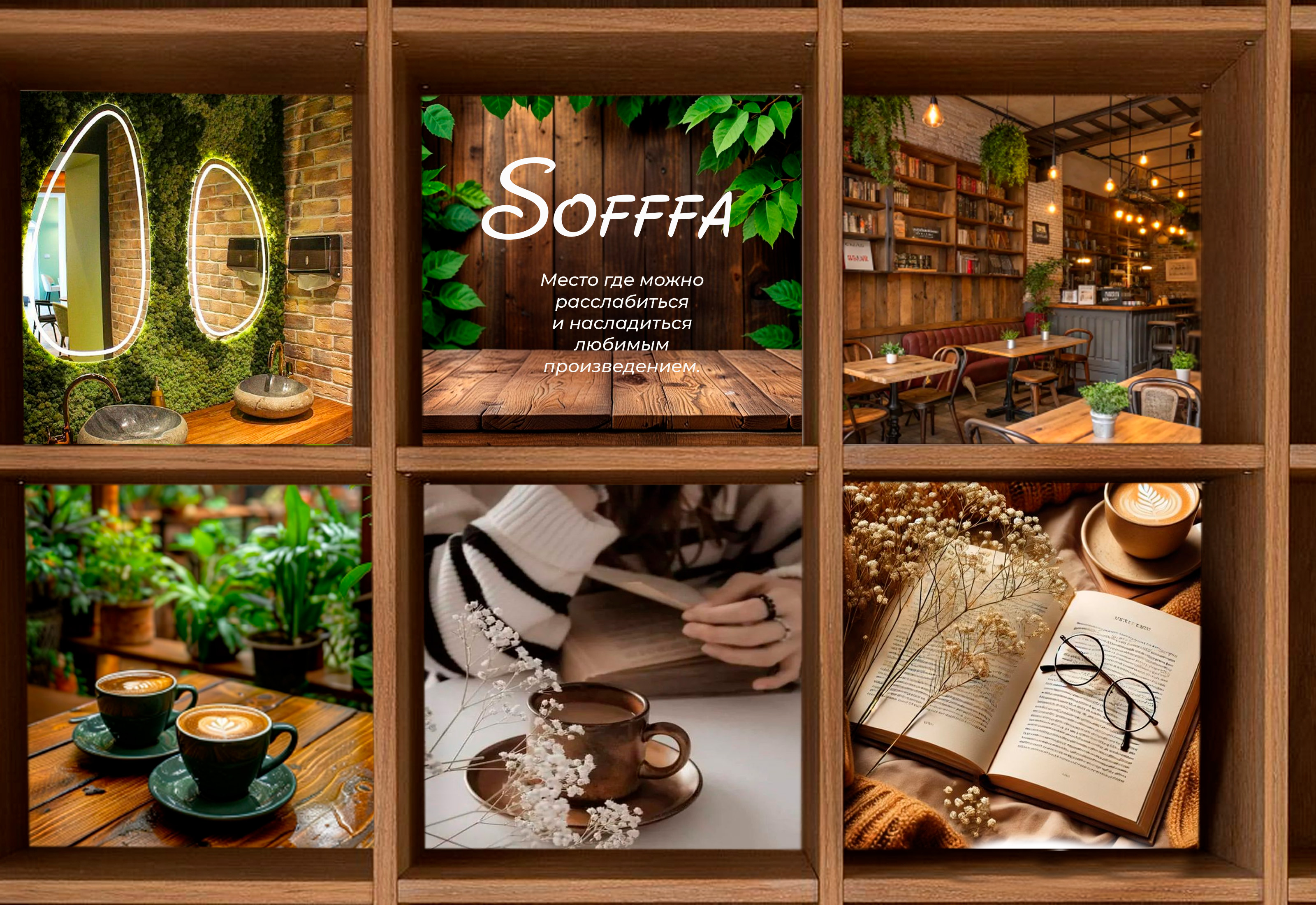 Минимальный фирменный стиль  кофейни Sofffa — Изображение №3 — Интерфейсы на Dprofile