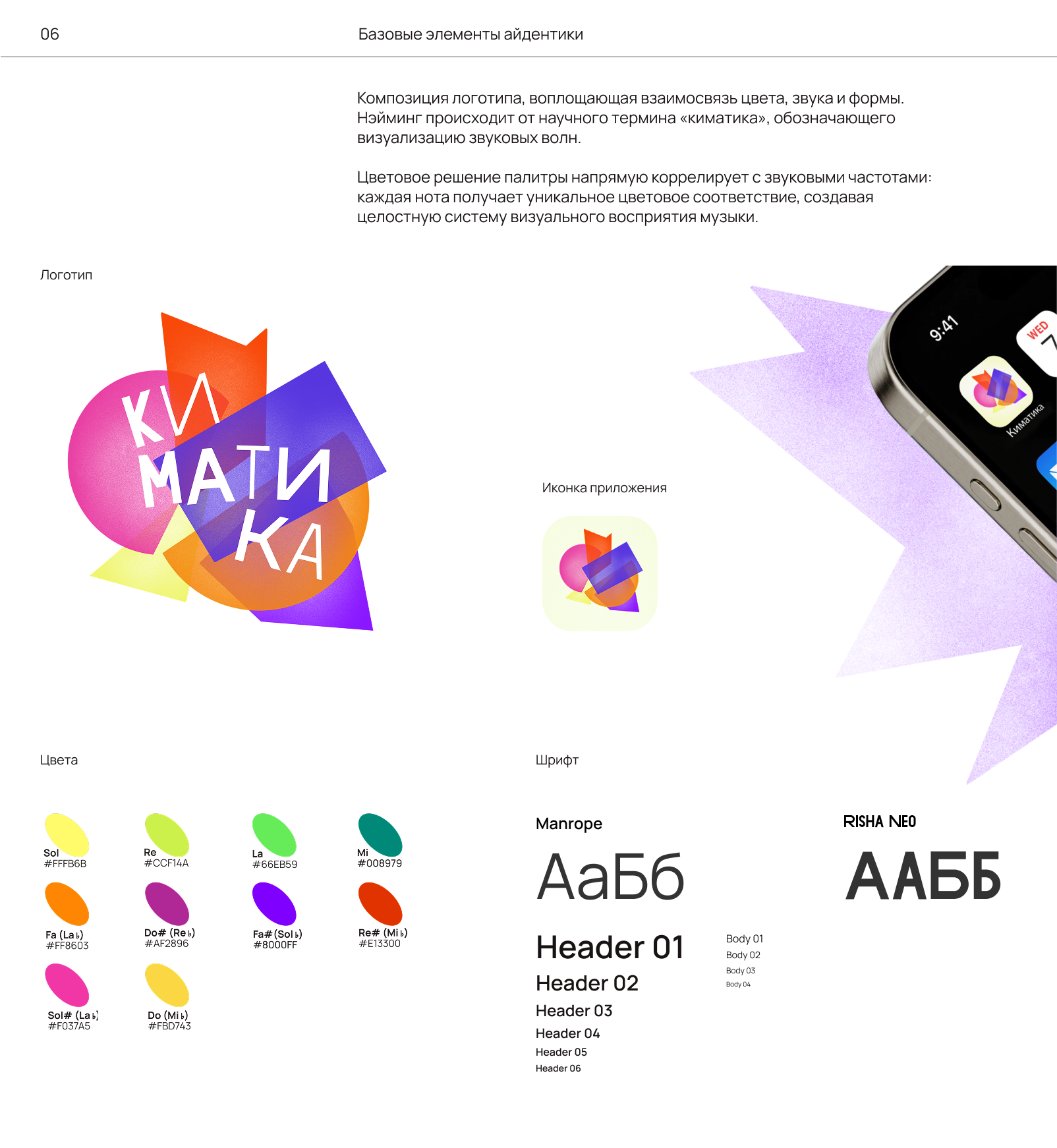 Киматика - обучения музыки людей с нарушением слуха — Изображение №9 — Интерфейсы, Брендинг на Dprofile