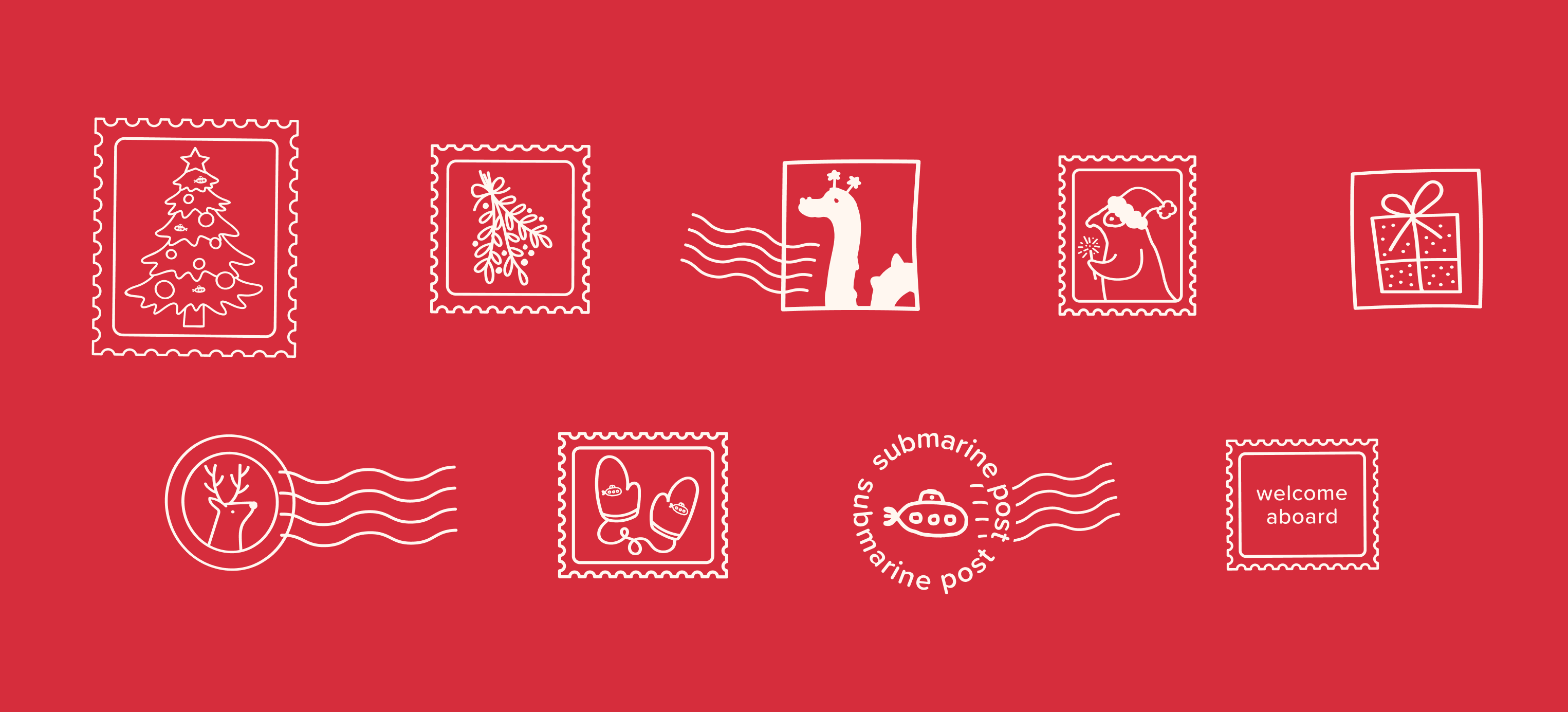 Submarine. Новогодний дизайн упаковки кофе — Изображение №9 — Брендинг, Иллюстрация на Dprofile