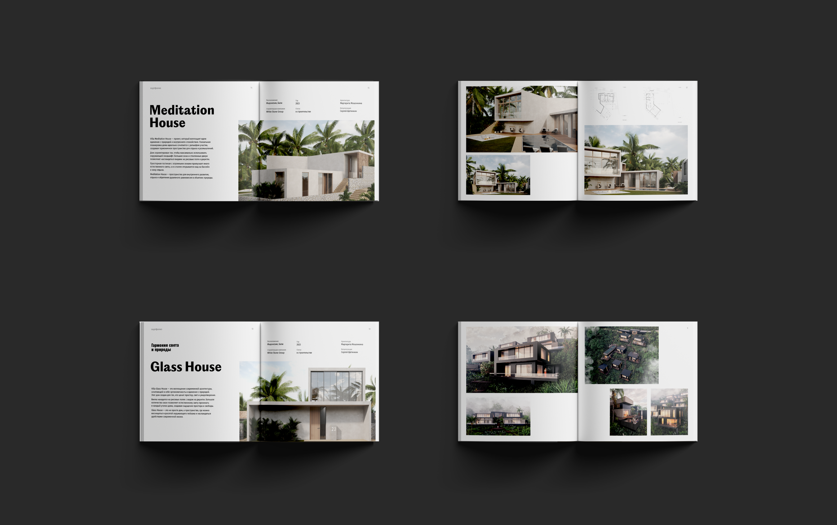 Книга-портфолио для архитектора — Изображение №11 — Графика на Dprofile