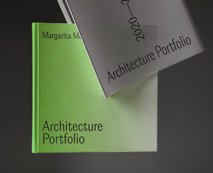 Книга-портфолио для архитектора — Графика на Dprofile