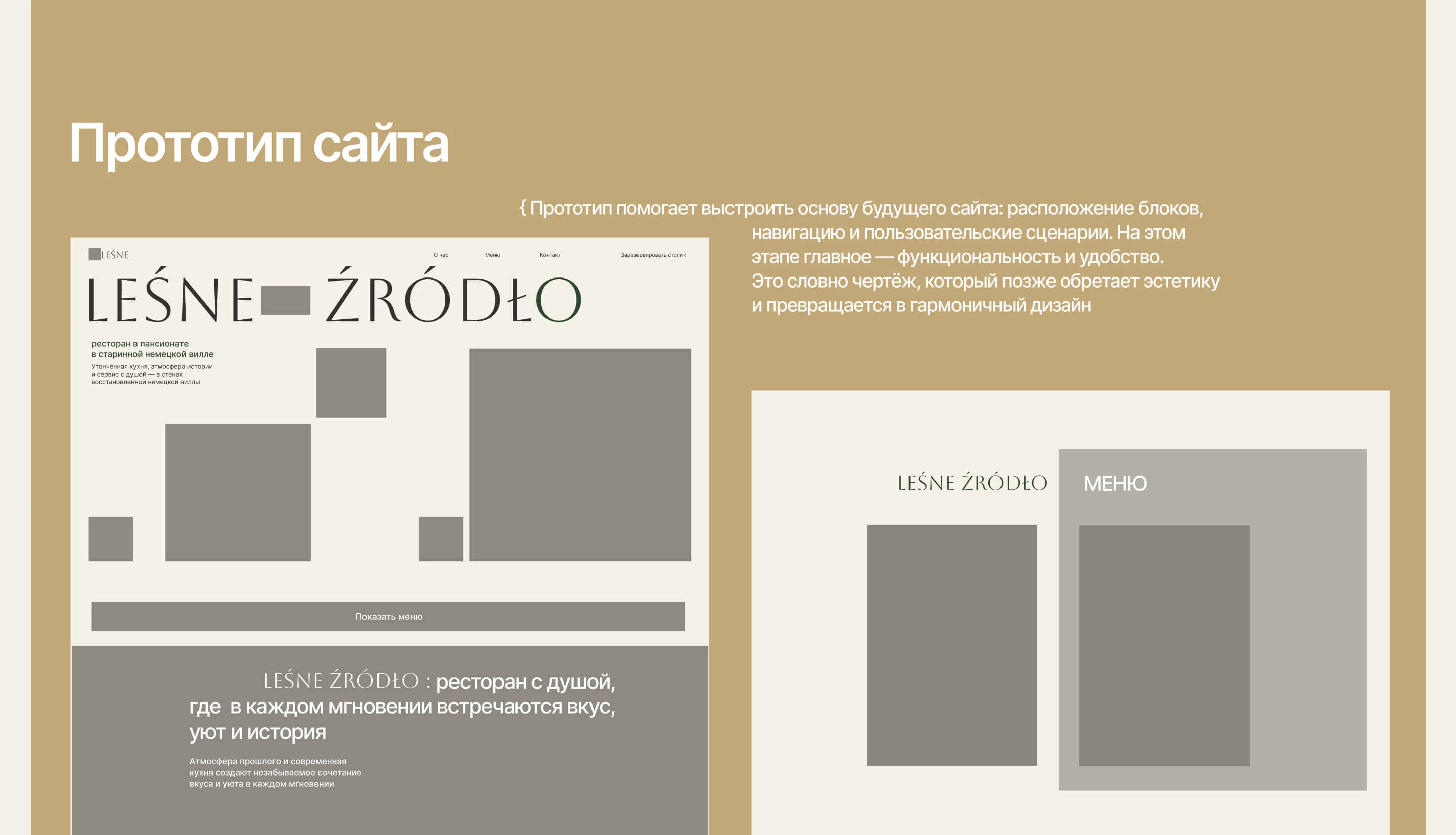 Timeless Flavors | Restaurant Website Concept — Изображение №5 — Интерфейсы на Dprofile