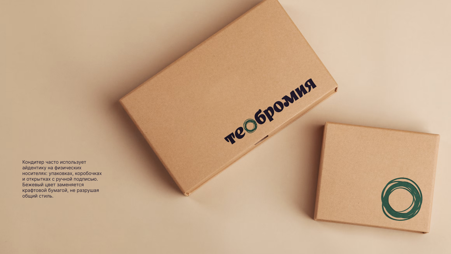 Теобромия: название и айдентика для кондитера-шоколатье — Изображение №6 — Брендинг на Dprofile