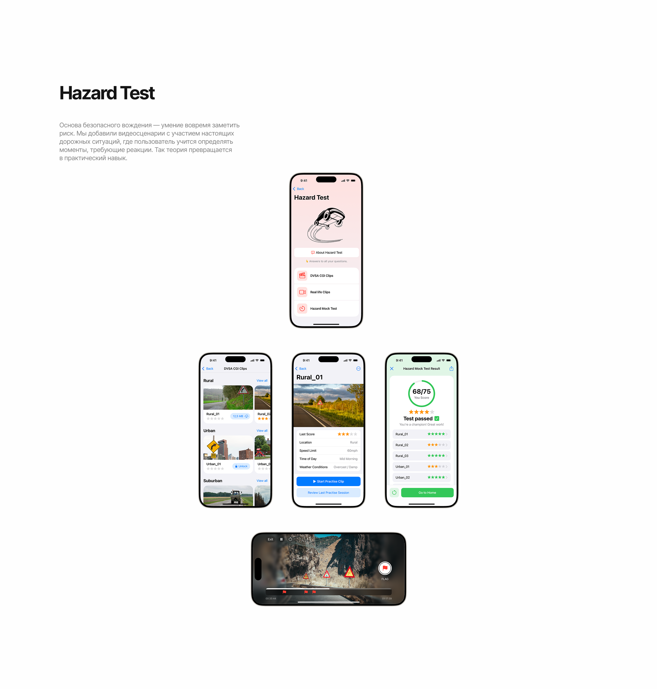 Mobile App Design — Driving Theory Test — Изображение №17 — Интерфейсы на Dprofile