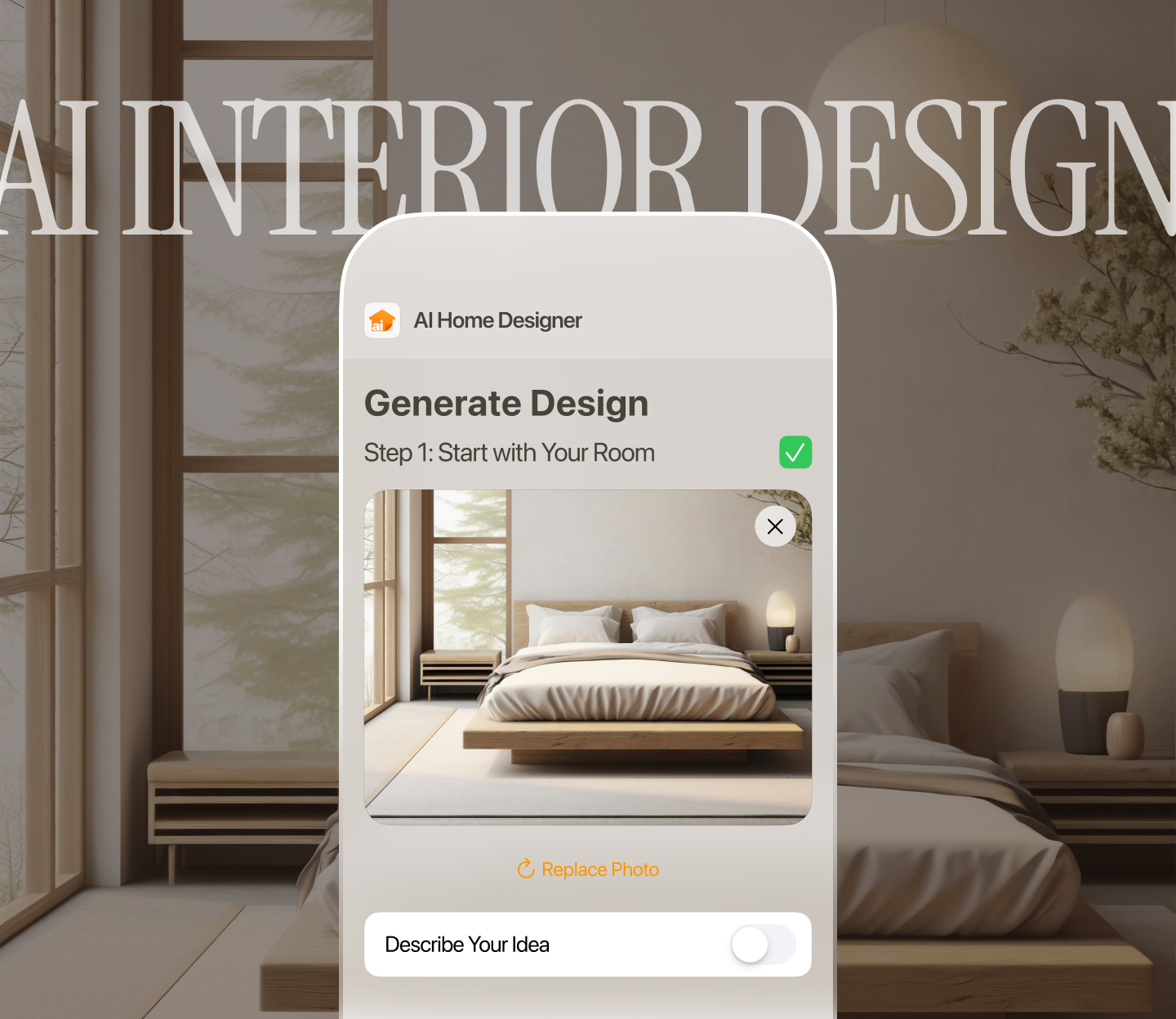 Mobile App Design — AI Home Design & Room Planner — Изображение №1 — Интерфейсы, Брендинг на Dprofile