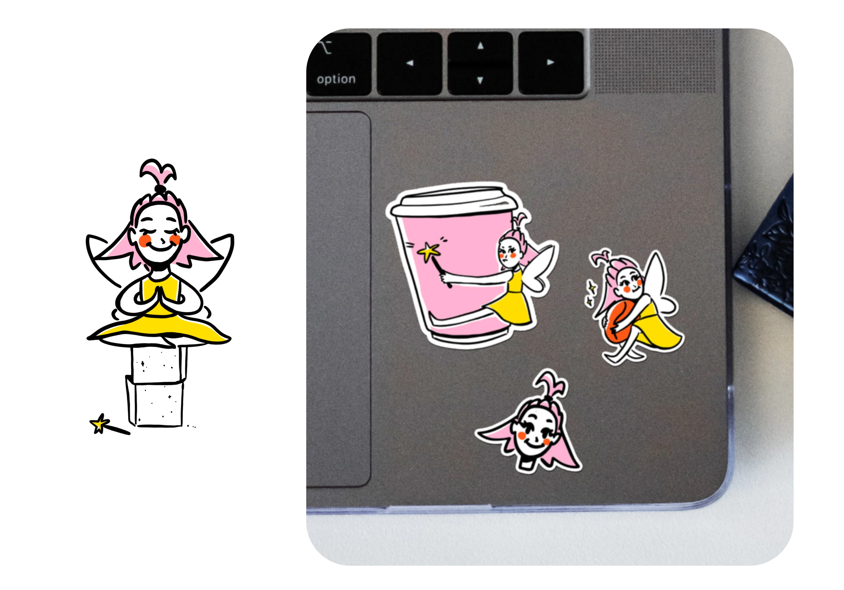 PIXIE COFFEE SHOP | Визуальная айдентика — Изображение №18 — Брендинг, Иллюстрация на Dprofile