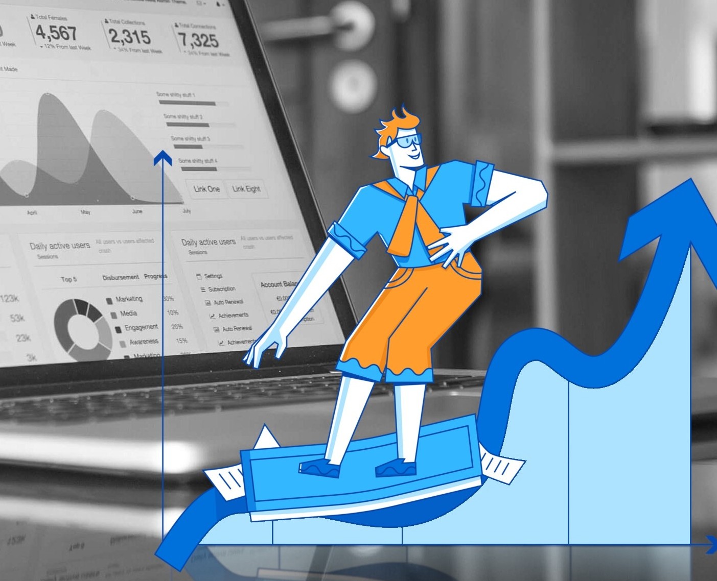 30 персонажей на тему бизнеса| векторная иллюстрация на Dprofile