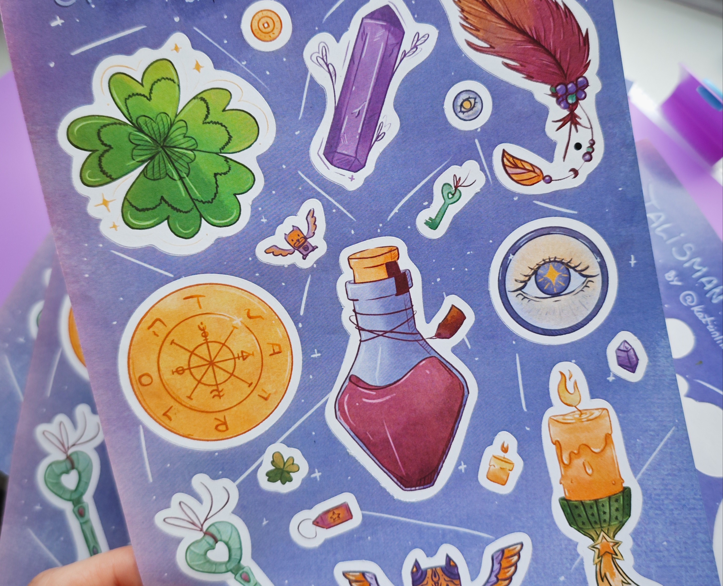 Стикерпак | Набор талисманов на Dprofile