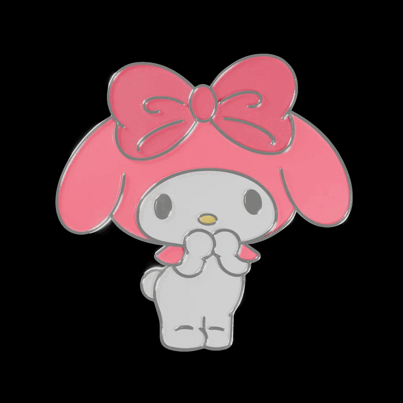 Enamel Pins with My Melody — Изображение №5 — 3D, Анимация на Dprofile