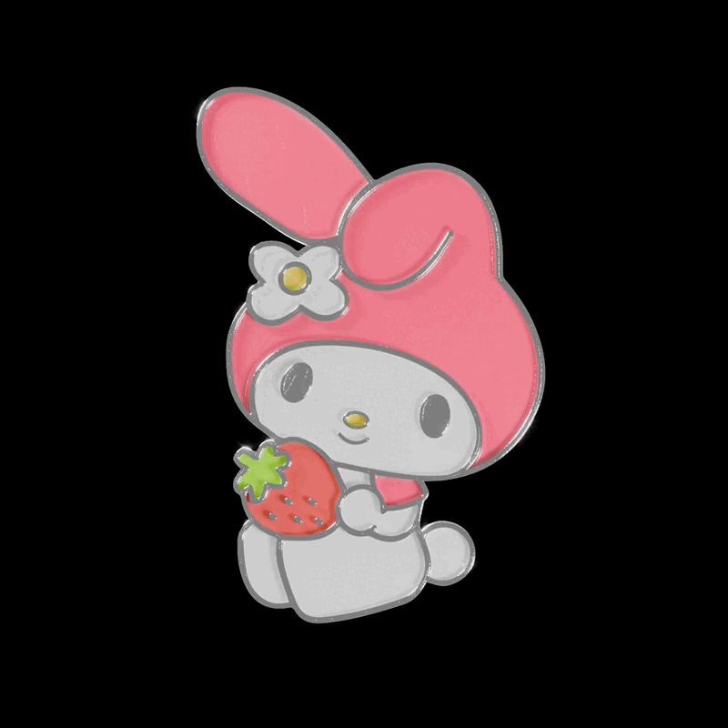 Enamel Pins with My Melody — Изображение №6 — 3D, Анимация на Dprofile