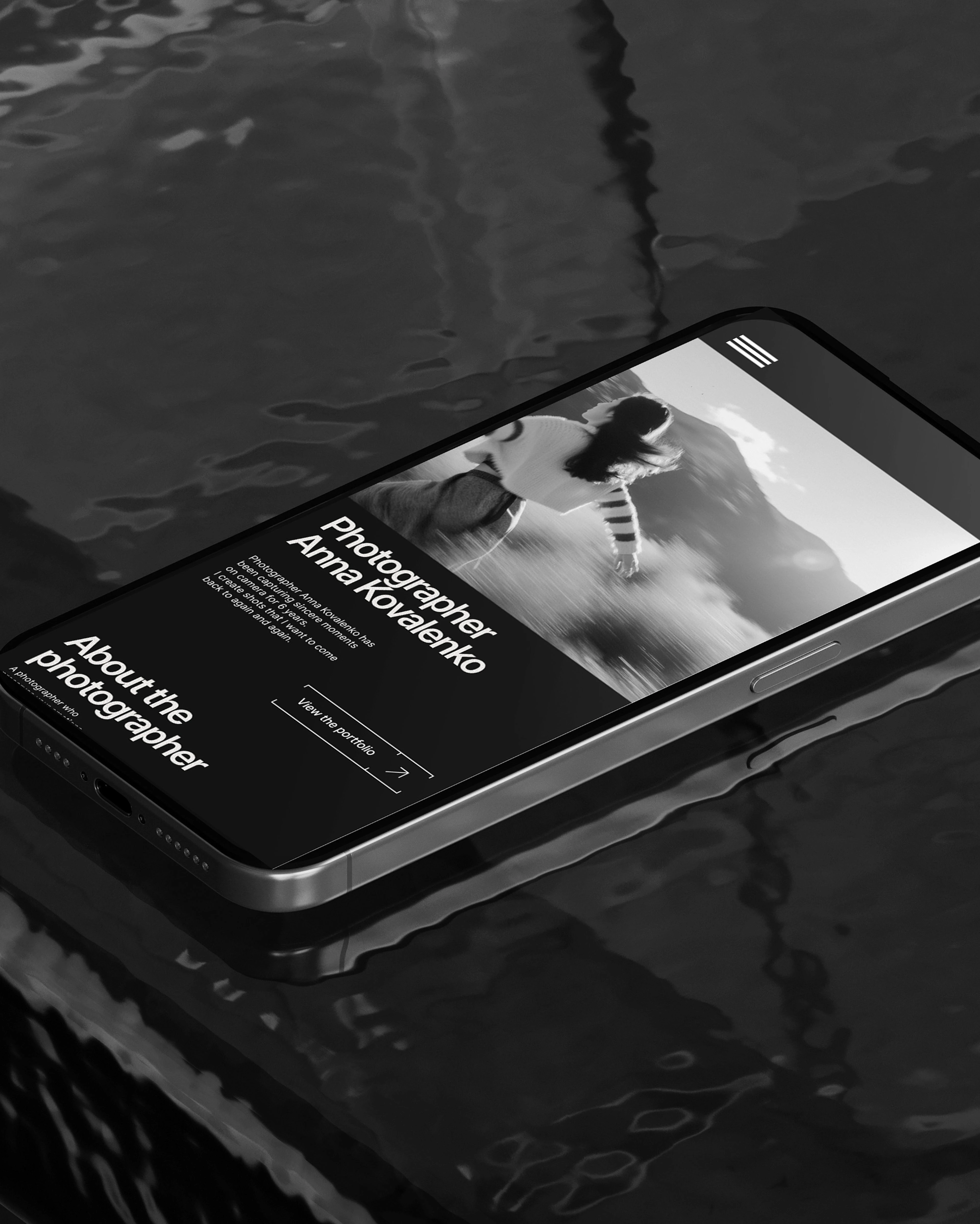 Сайт для фотографа / разработка сайта под ключ — Изображение №3 — Интерфейсы на Dprofile