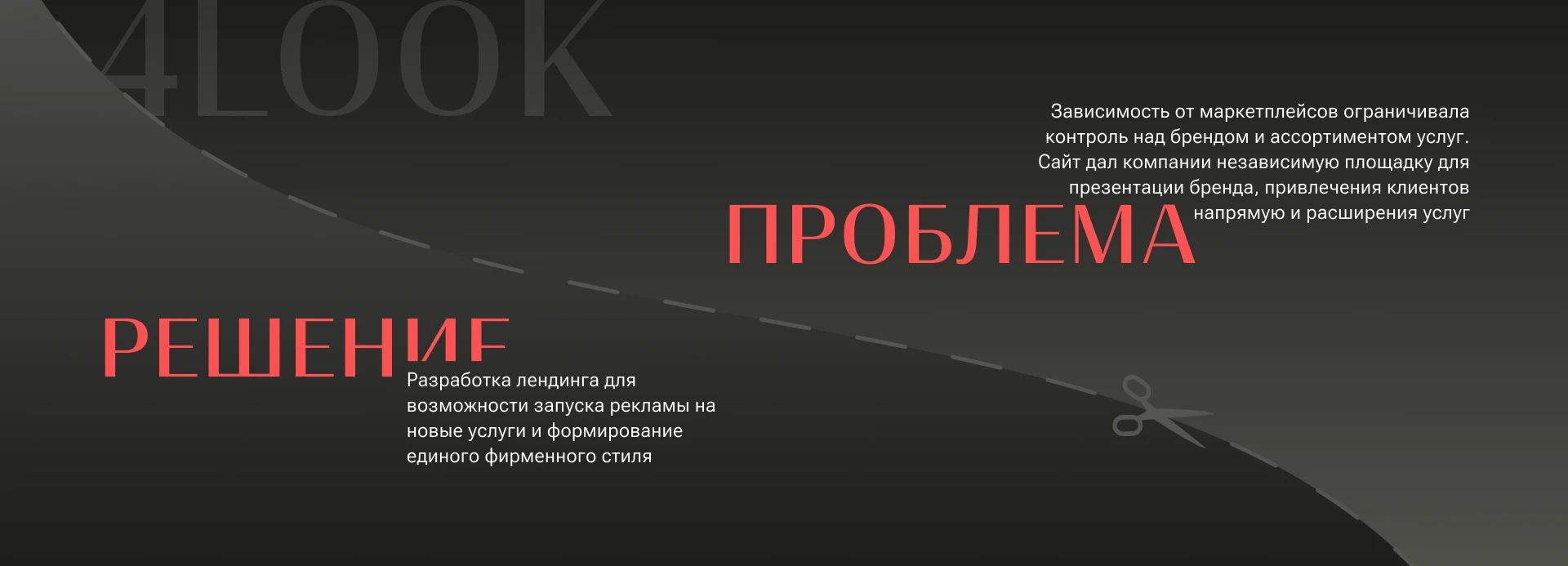 Леднинг компании 4LOOK — Изображение №3 — Интерфейсы, Брендинг на Dprofile