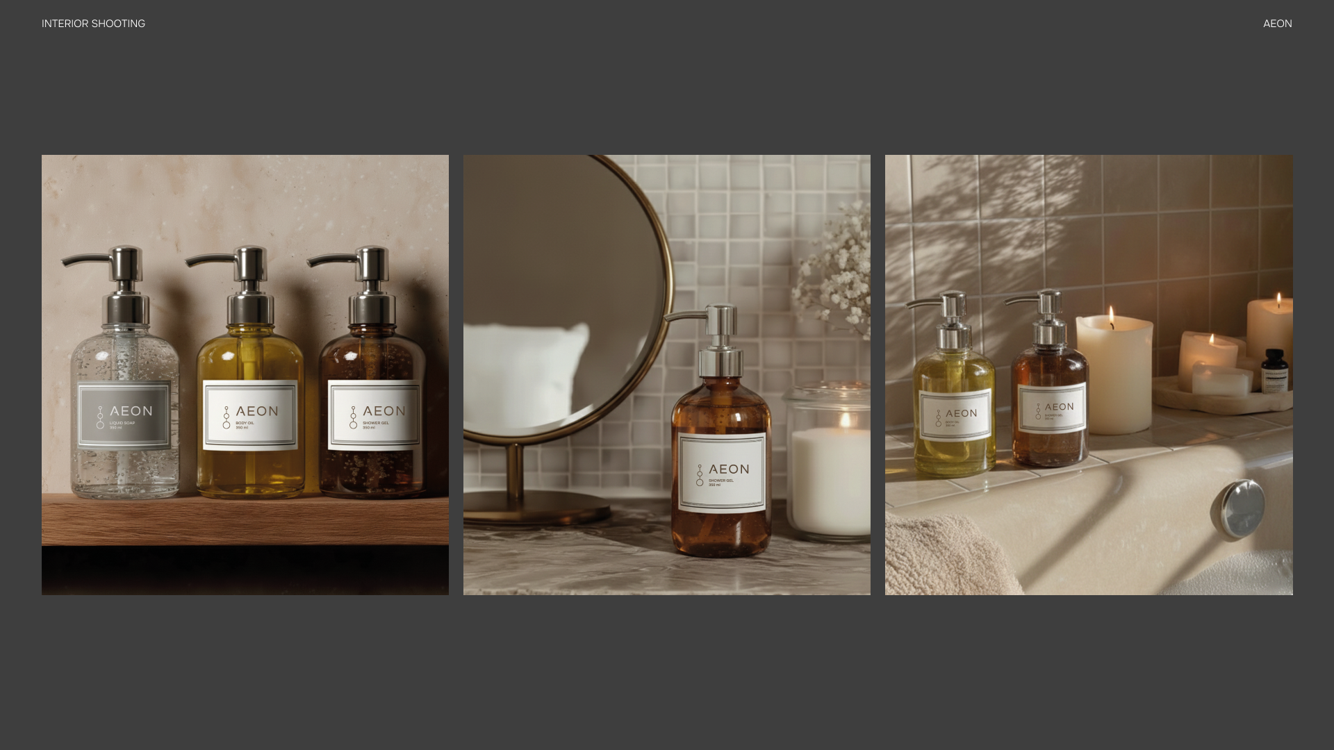 AEON: Visual Identity & AI-Production — Изображение №11 — Интерфейсы, Маркетинг на Dprofile