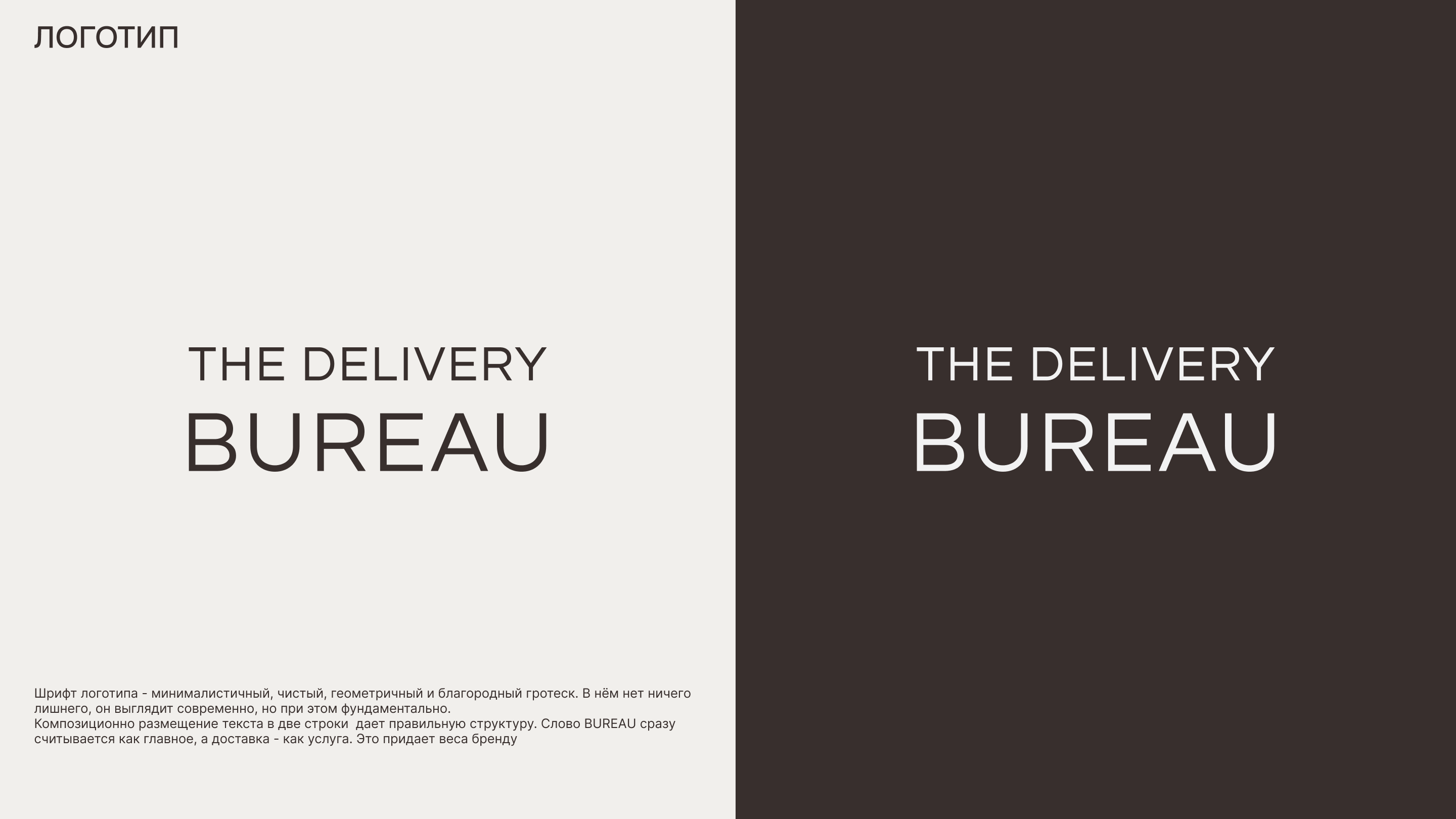Brand identity The Delivery Bureau — Изображение №5 — Брендинг на Dprofile