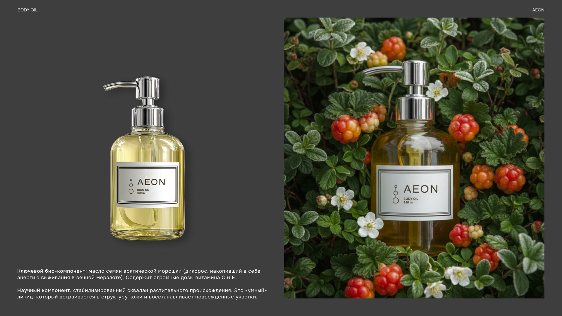 AEON: Visual Identity & AI-Production — Изображение №6 — Интерфейсы, Маркетинг на Dprofile