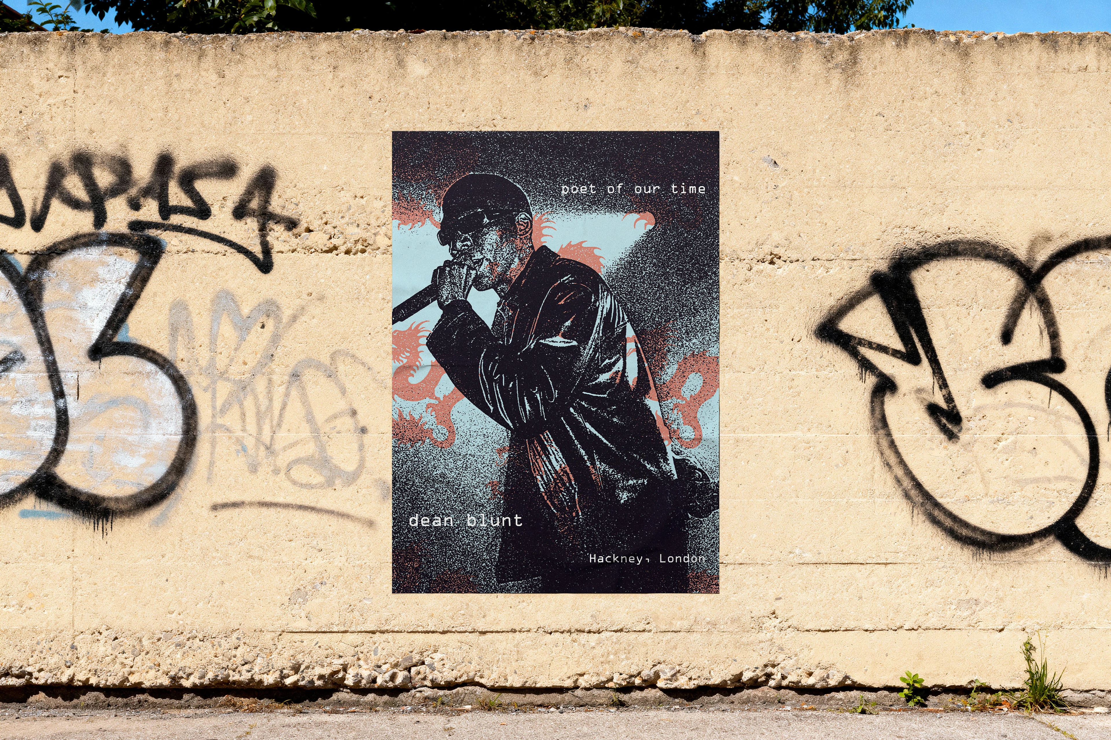 Dean Blunt — Poet of Our Time | Poster Concept — Изображение №4 — Иллюстрация, Графика на Dprofile