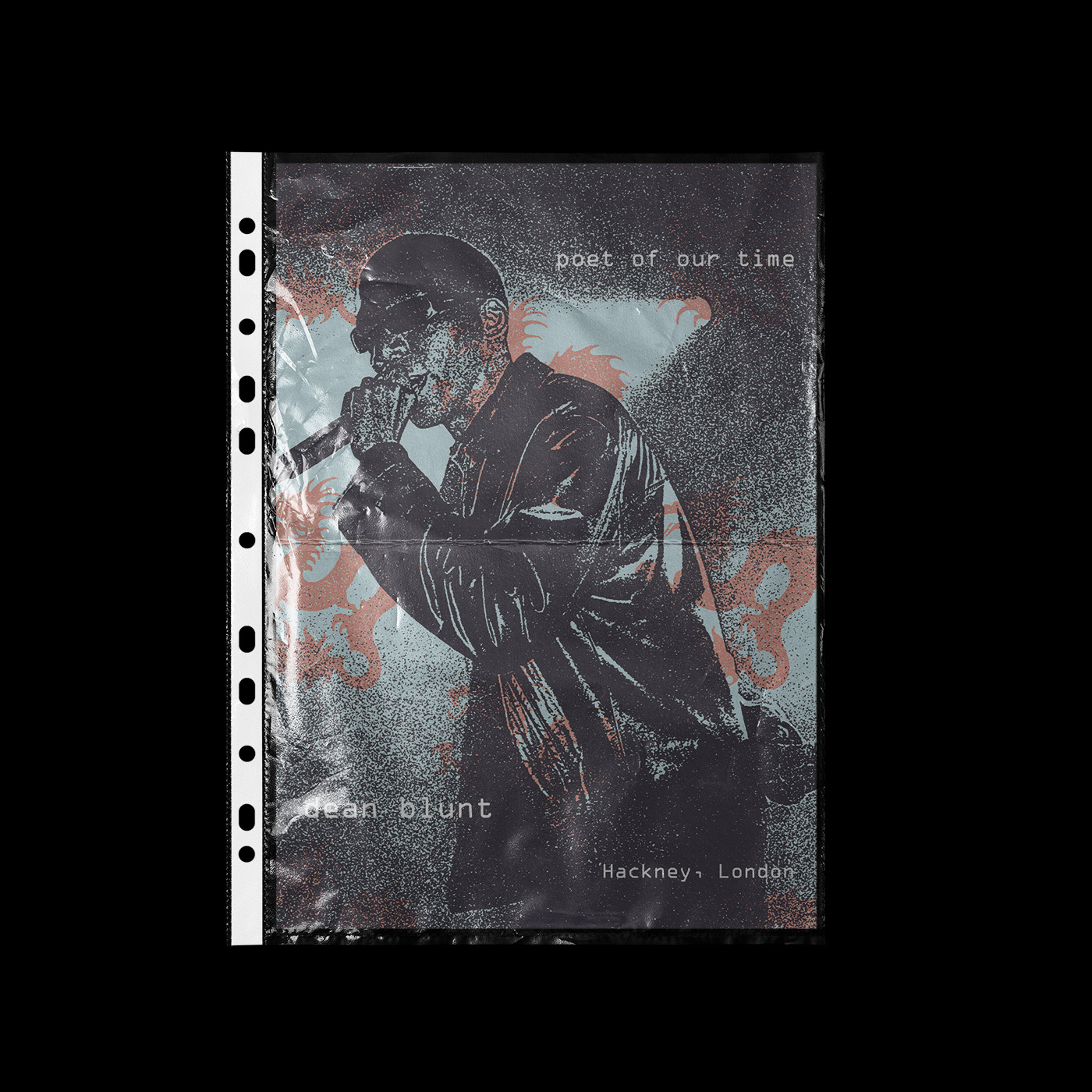 Dean Blunt — Poet of Our Time | Poster Concept — Изображение №2 — Иллюстрация, Графика на Dprofile
