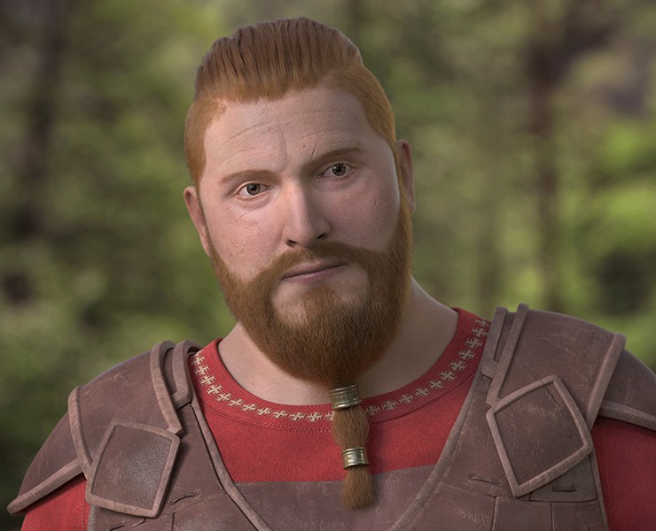 Воин — 3D на Dprofile