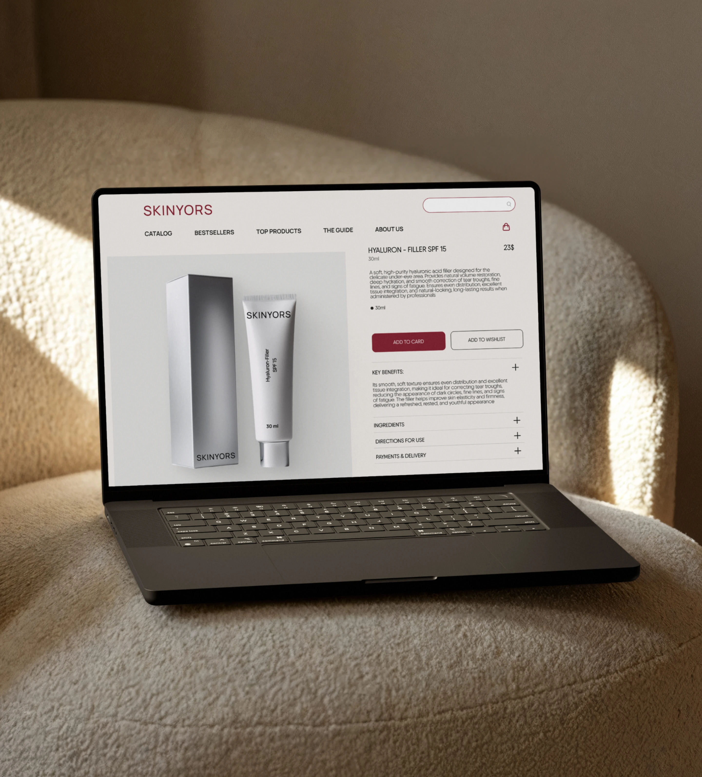 Cosmetics online-shop / Интернет-магазин косметики — Изображение №6 — Интерфейсы на Dprofile