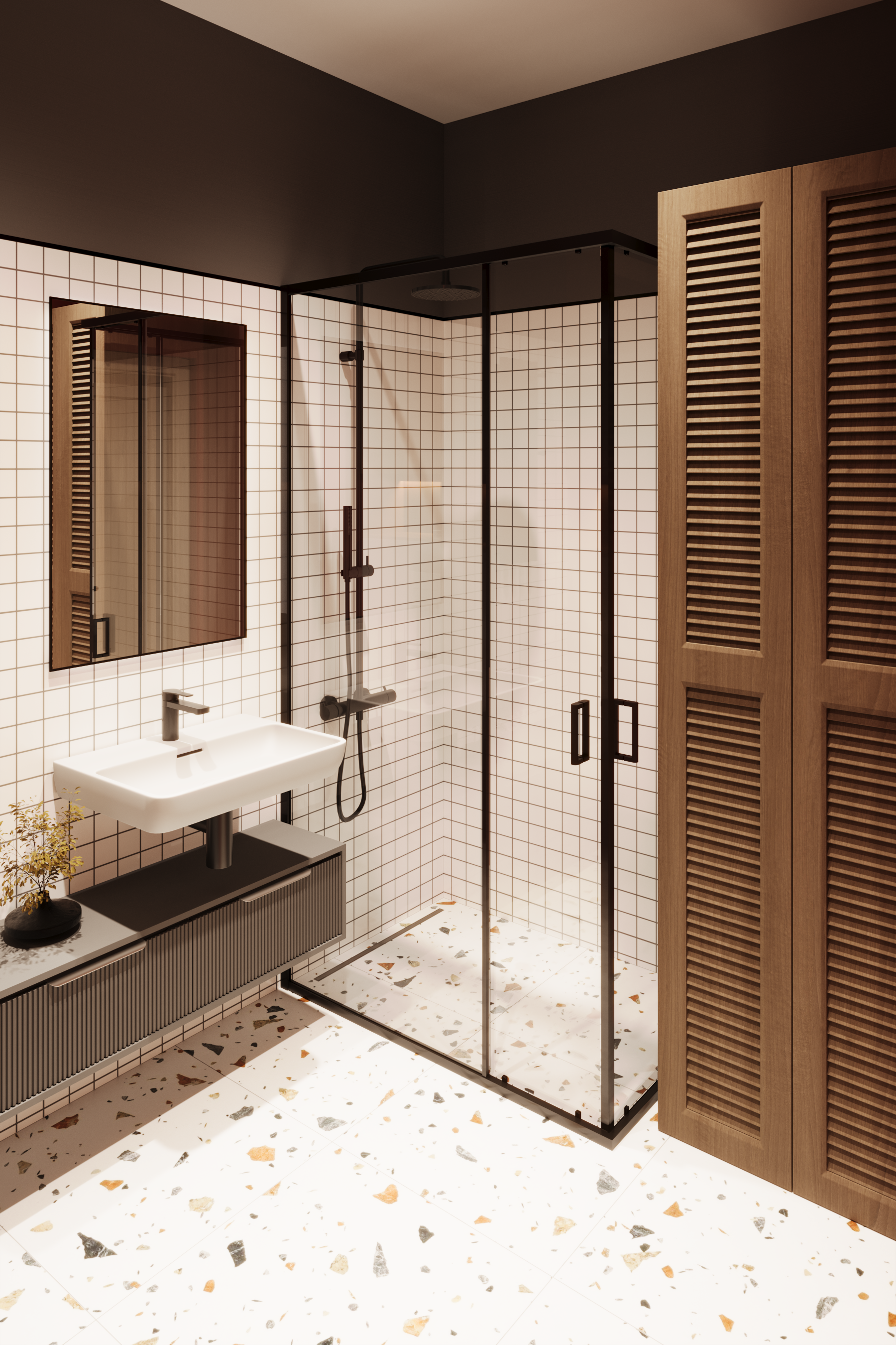 3D визуализация квартиры-студии — Изображение №10 — 3D на Dprofile