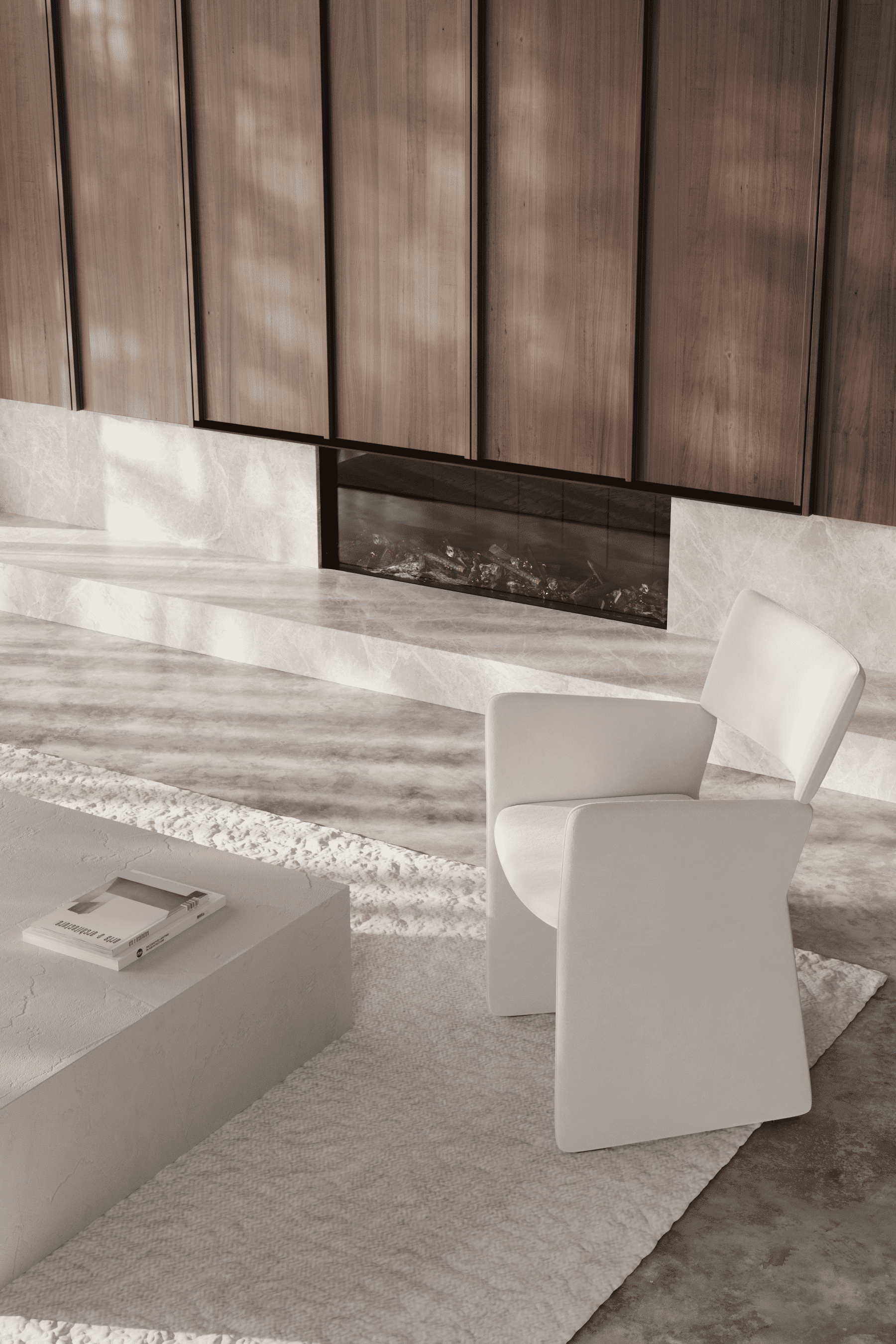 3Д визуализация гостиной с камином — Изображение №9 — 3D на Dprofile