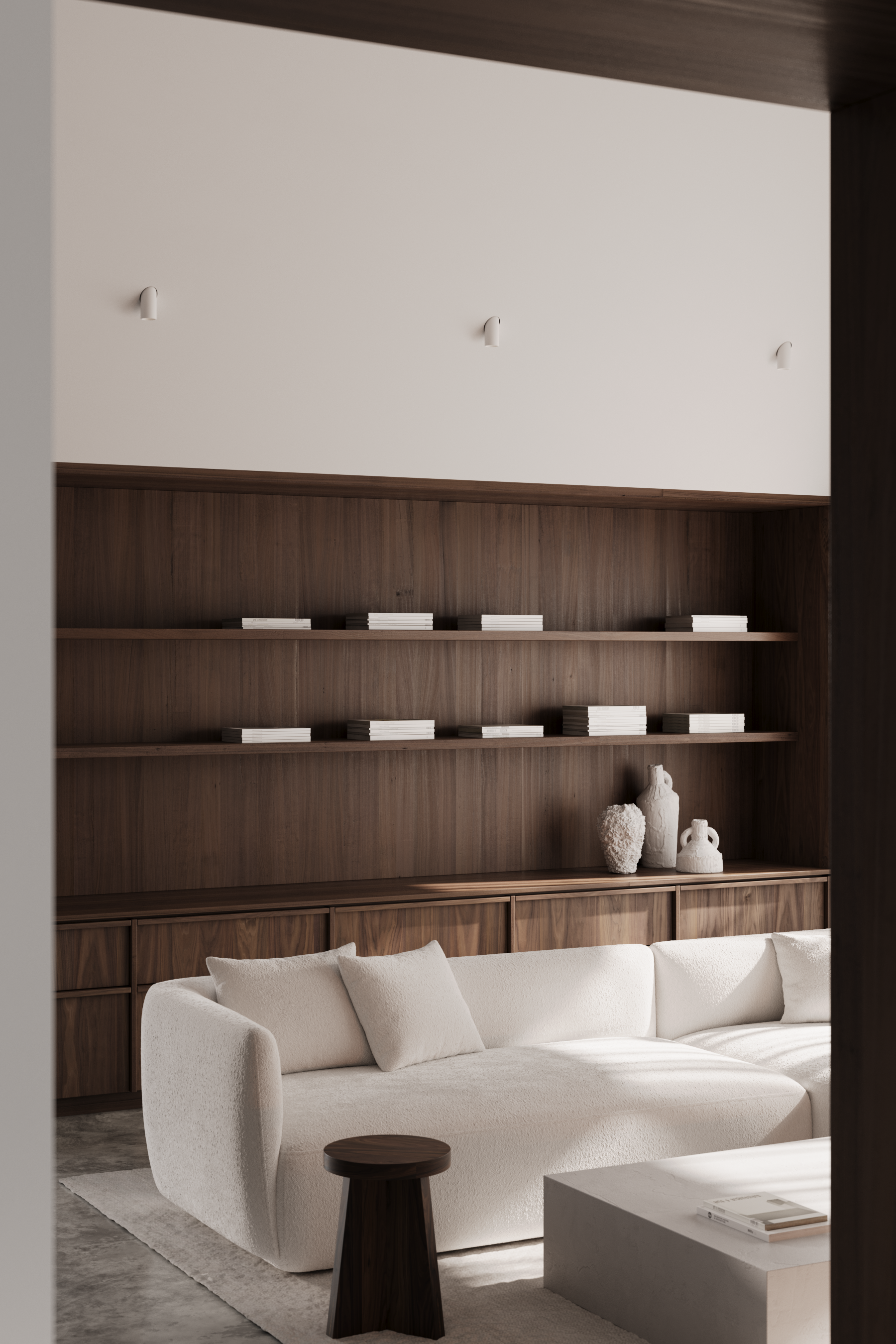 3Д визуализация гостиной с камином — Изображение №5 — 3D на Dprofile