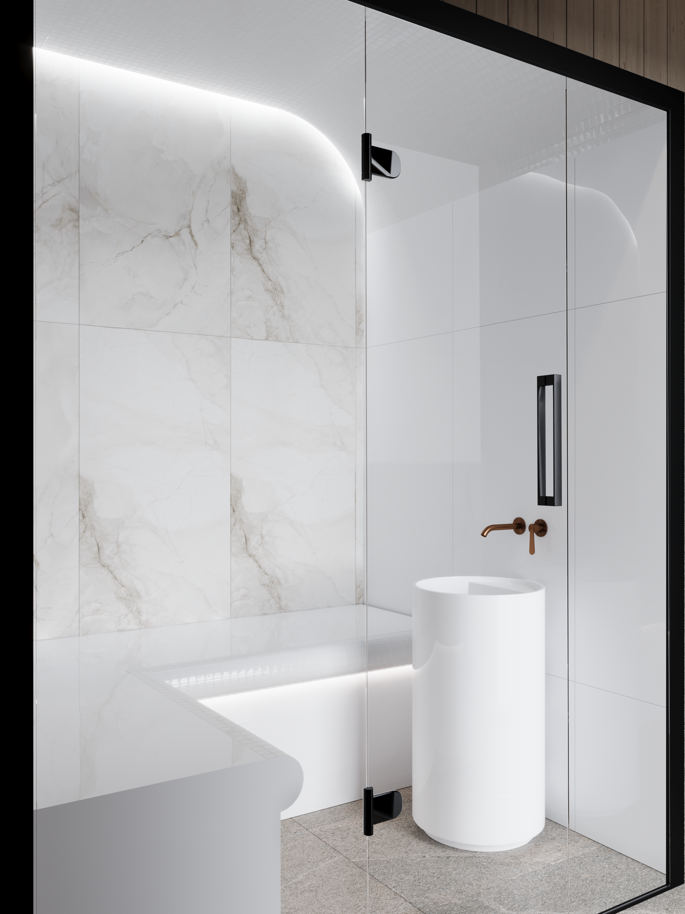 Баня-хамам на 20 кв.метрах — Изображение №2 — 3D на Dprofile